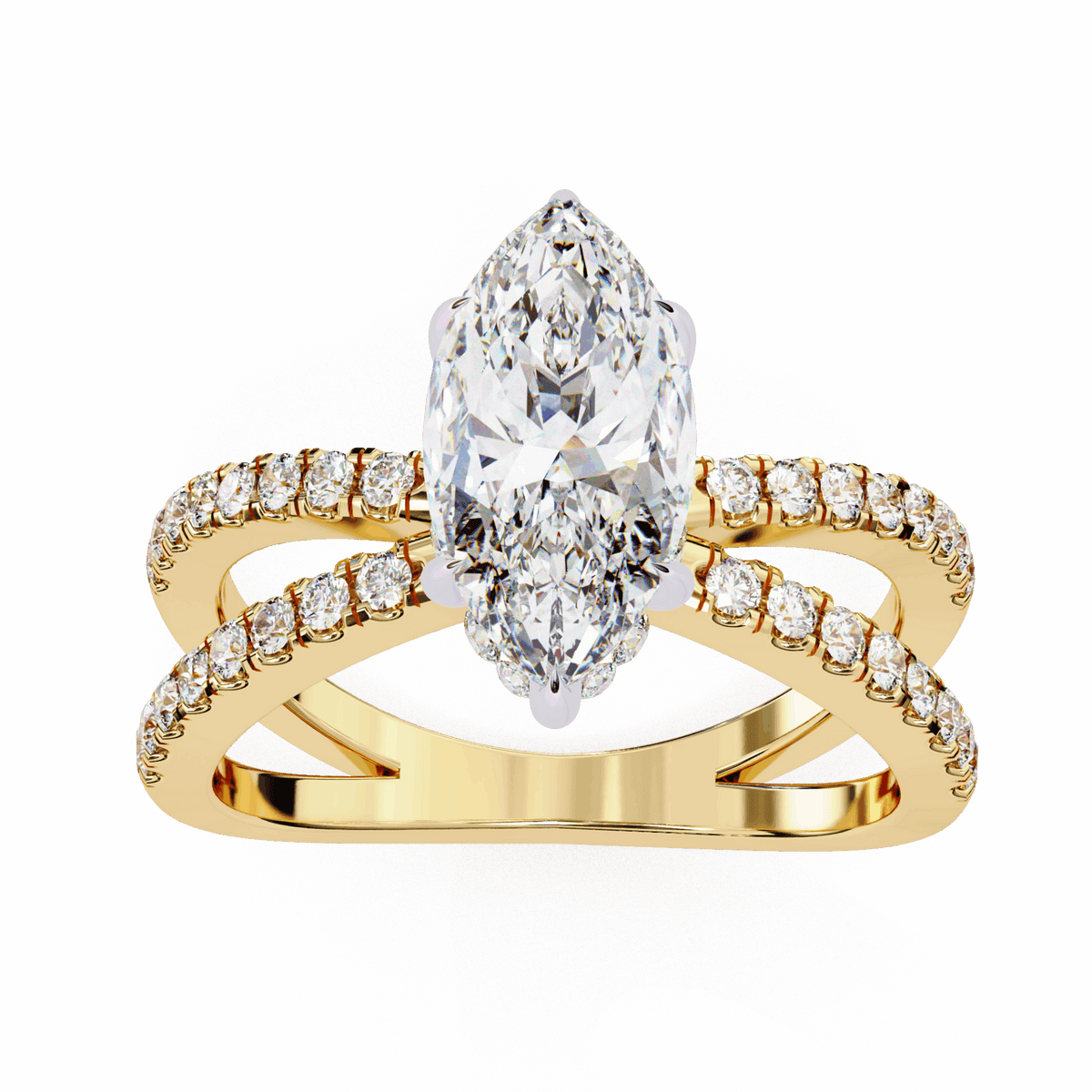 1.25 Carat Marquise Endless Promise Solitaire Ring in Moissanite | House of Estara