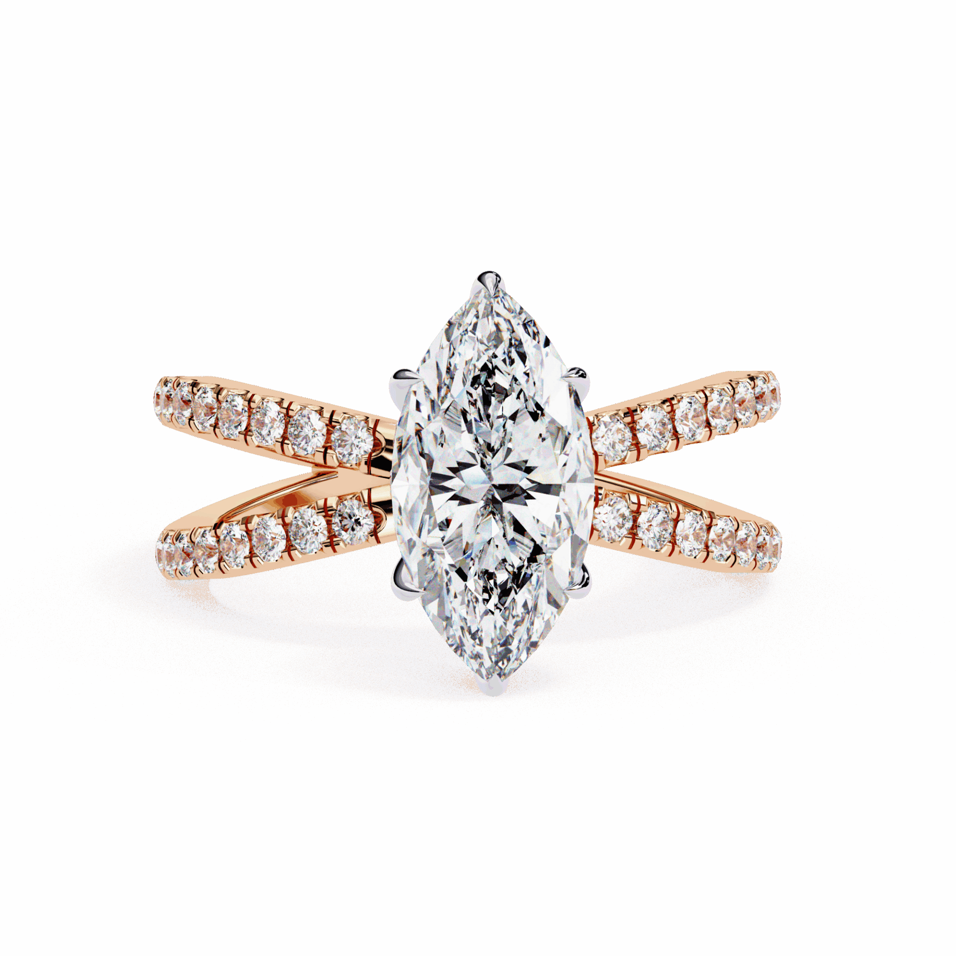 1.25 Carat Marquise Endless Promise Solitaire Ring in Moissanite | House of Estara