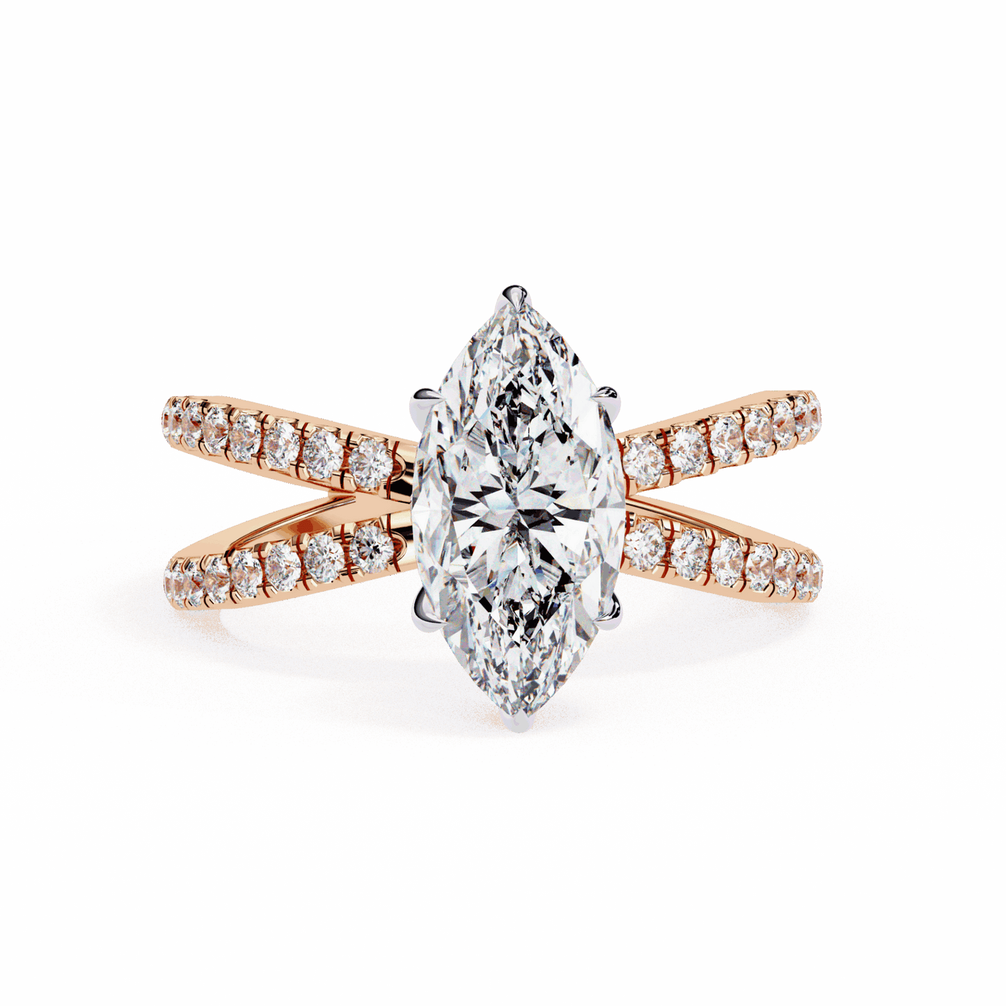 1.25 Carat Marquise Endless Promise Solitaire Ring in Moissanite | House of Estara