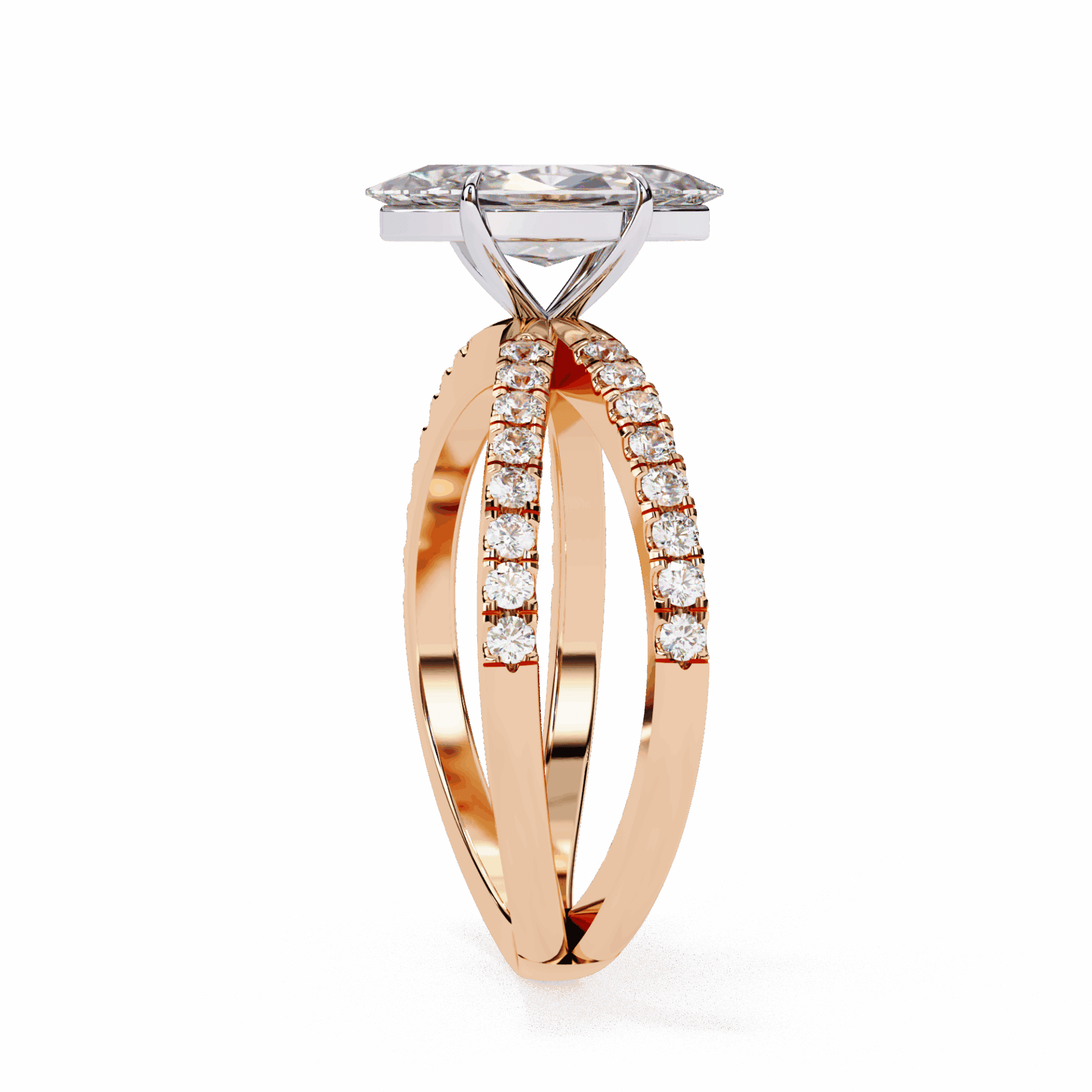 1.25 Carat Marquise Endless Promise Solitaire Ring in Moissanite | House of Estara
