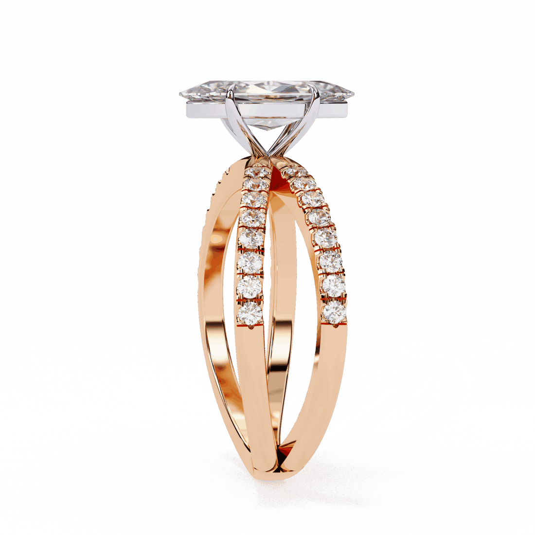 1.25 Carat Marquise Endless Promise Solitaire Ring in Moissanite | House of Estara