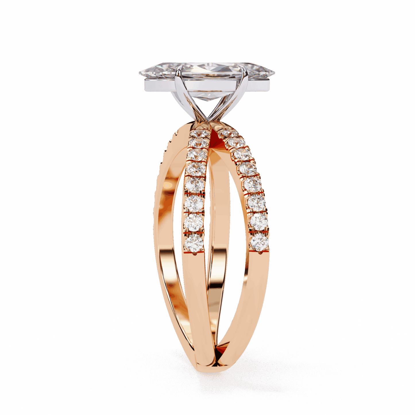 1.25 Carat Marquise Endless Promise Solitaire Ring in Moissanite | House of Estara