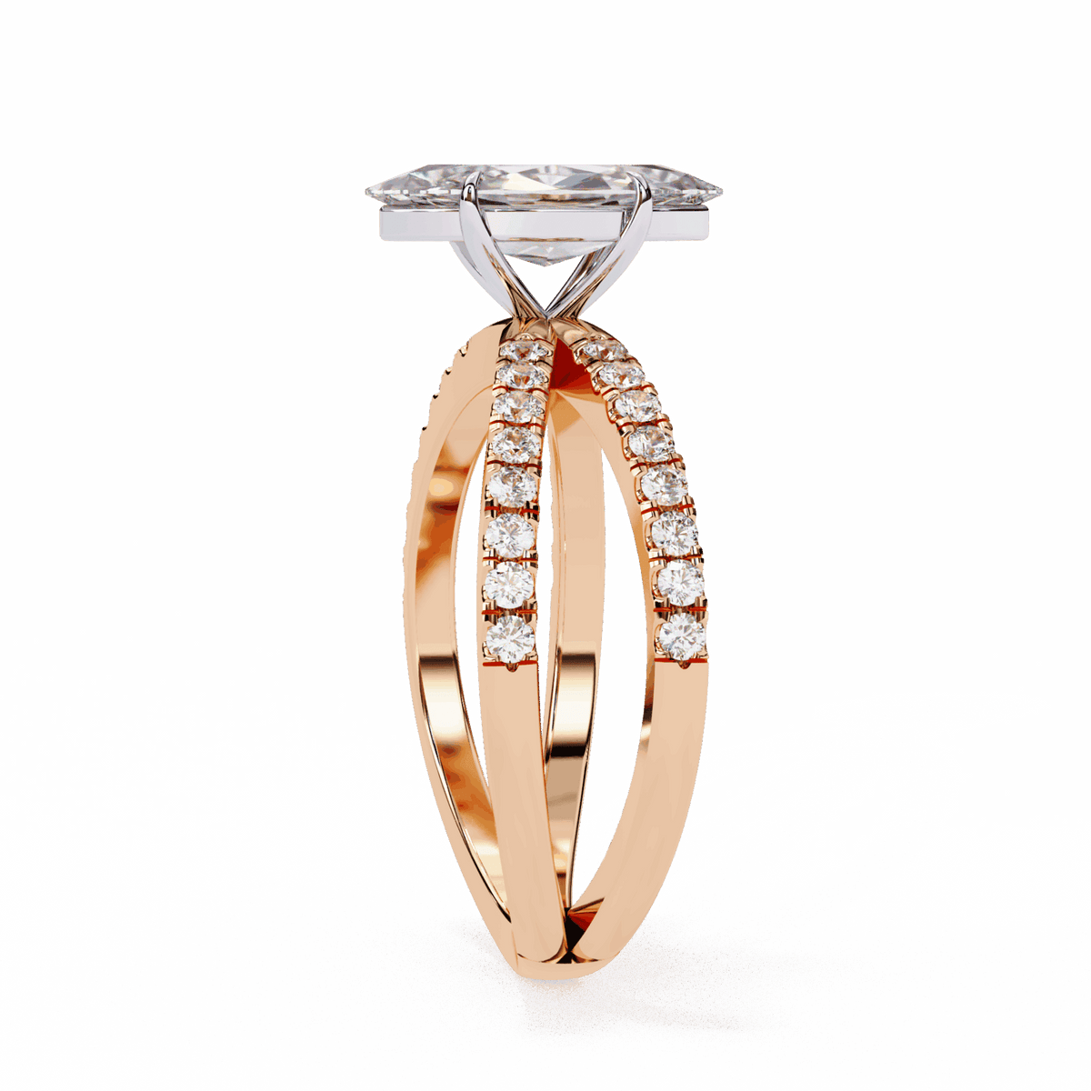 1.25 Carat Marquise Endless Promise Solitaire Ring in Moissanite | House of Estara
