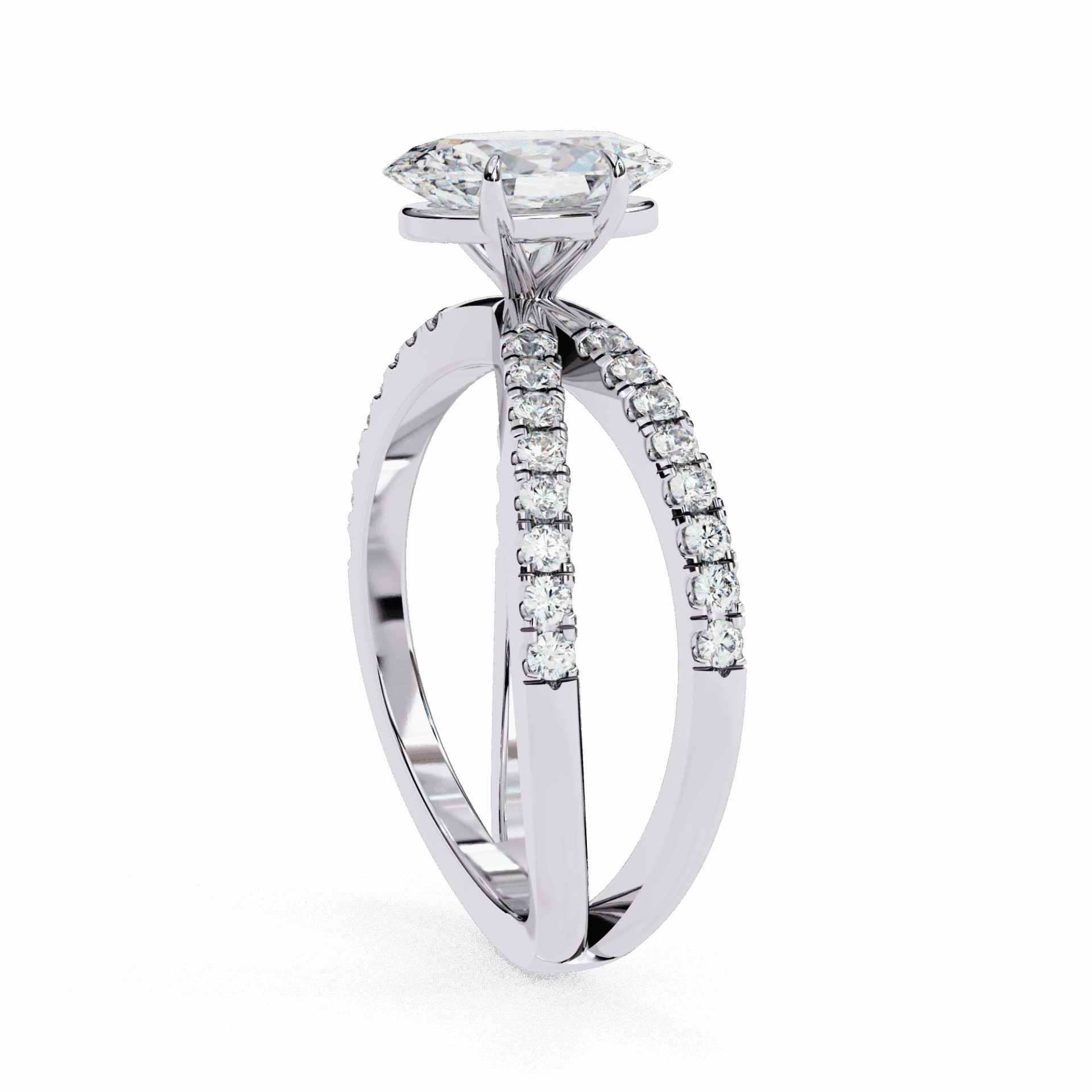 1.5 Carat Oval Endless Promise Solitaire Ring in Moissanite | House of Estara