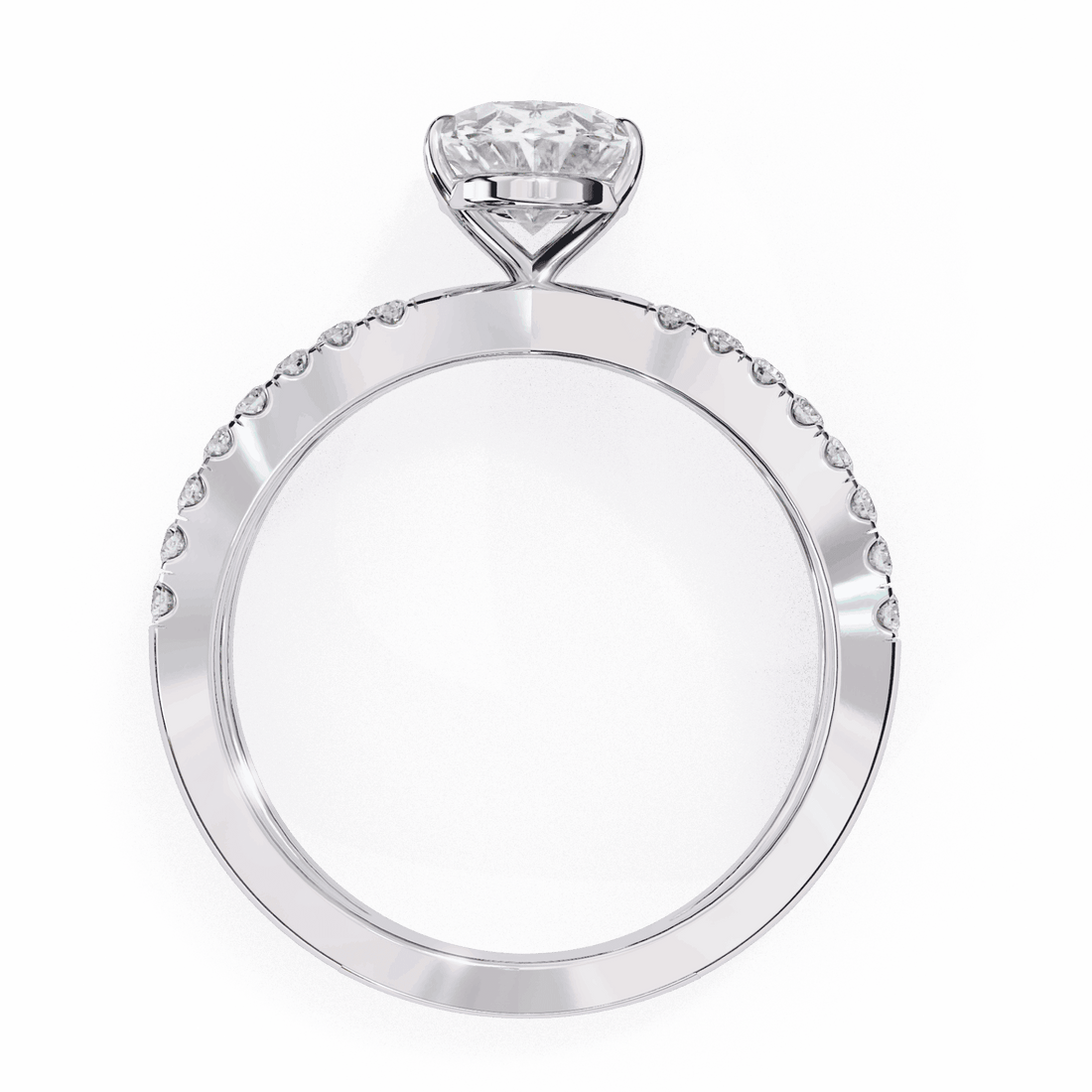 1.5 Carat Oval Endless Promise Solitaire Ring in Moissanite | House of Estara