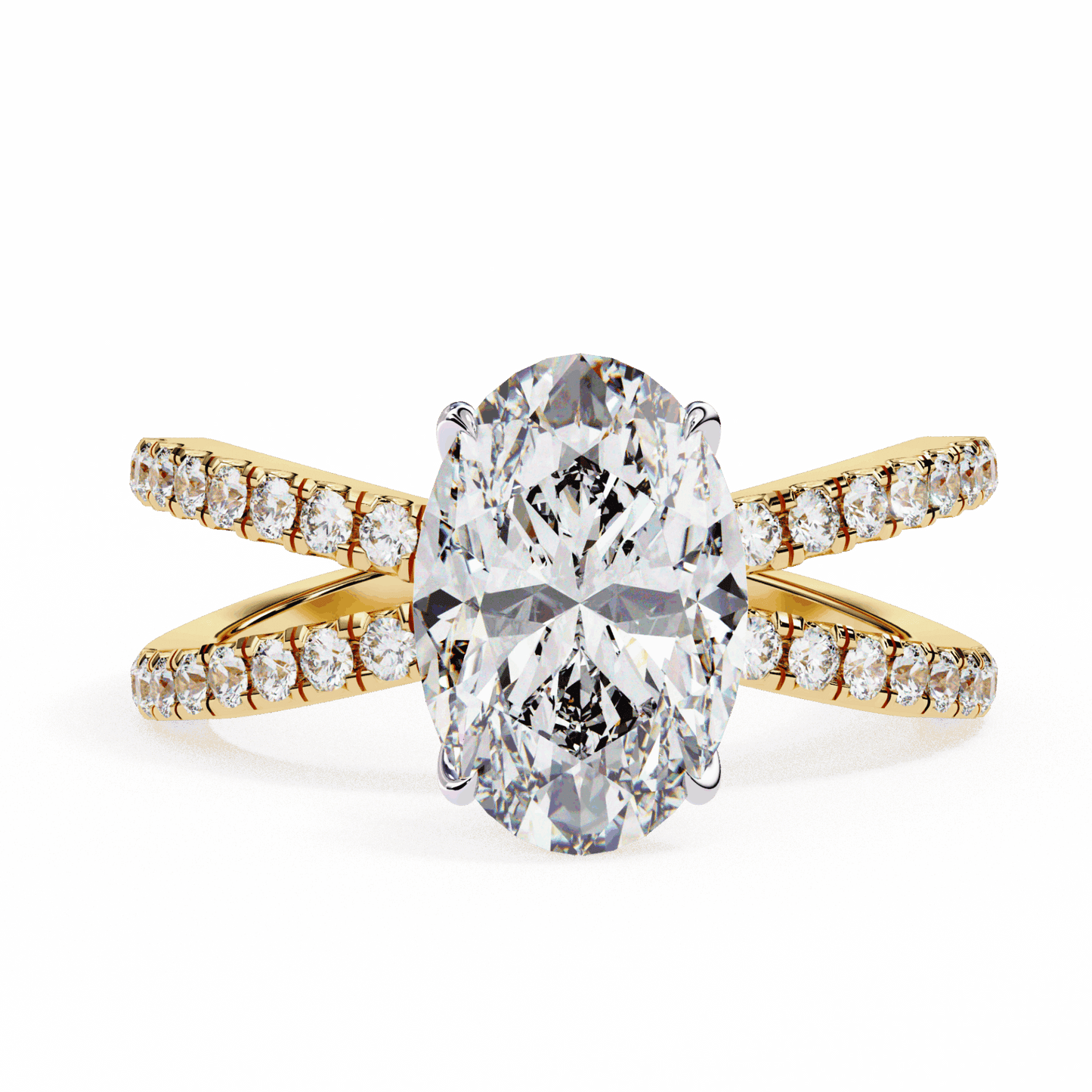 1.5 Carat Oval Endless Promise Solitaire Ring in Moissanite | House of Estara