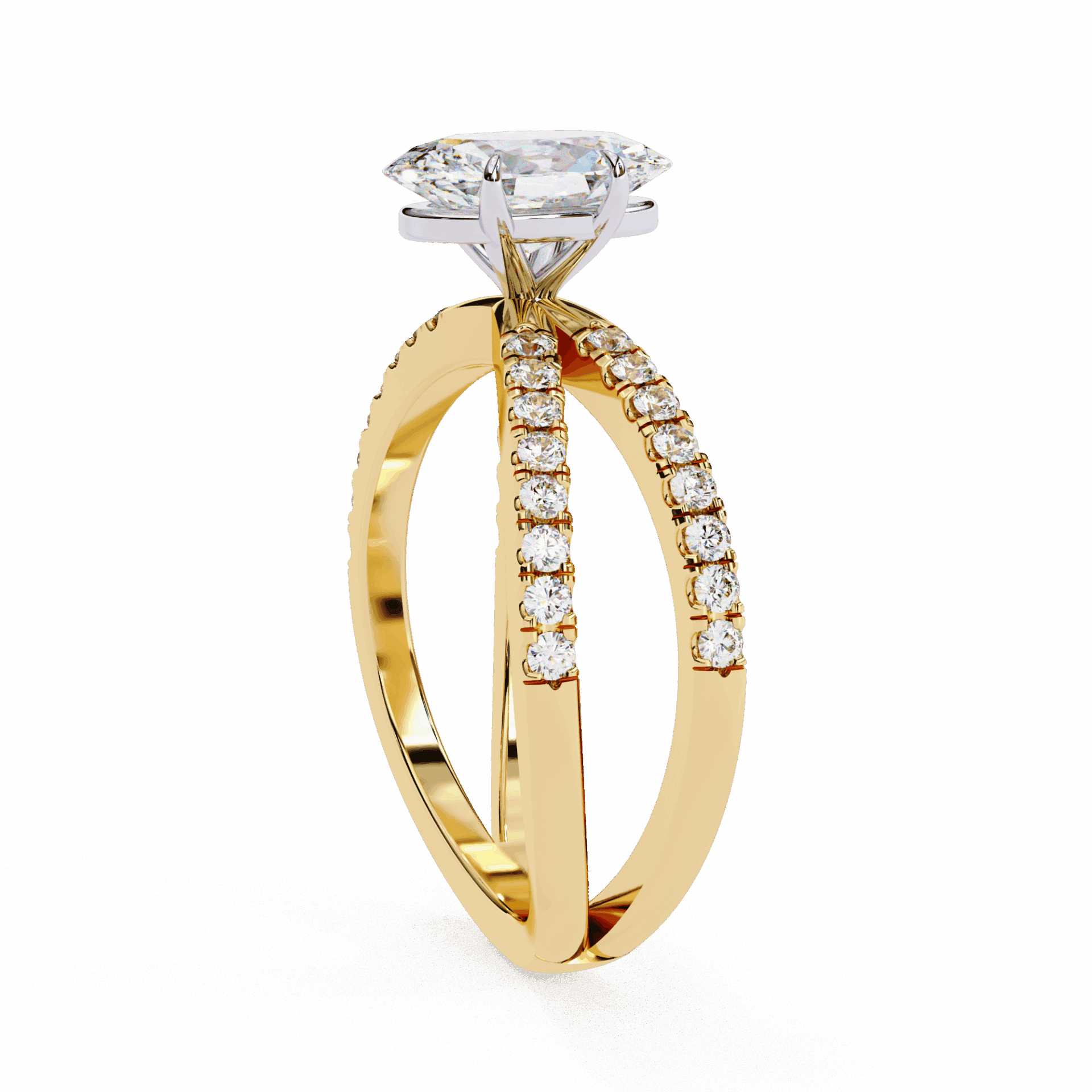 1.5 Carat Oval Endless Promise Solitaire Ring in Moissanite | House of Estara