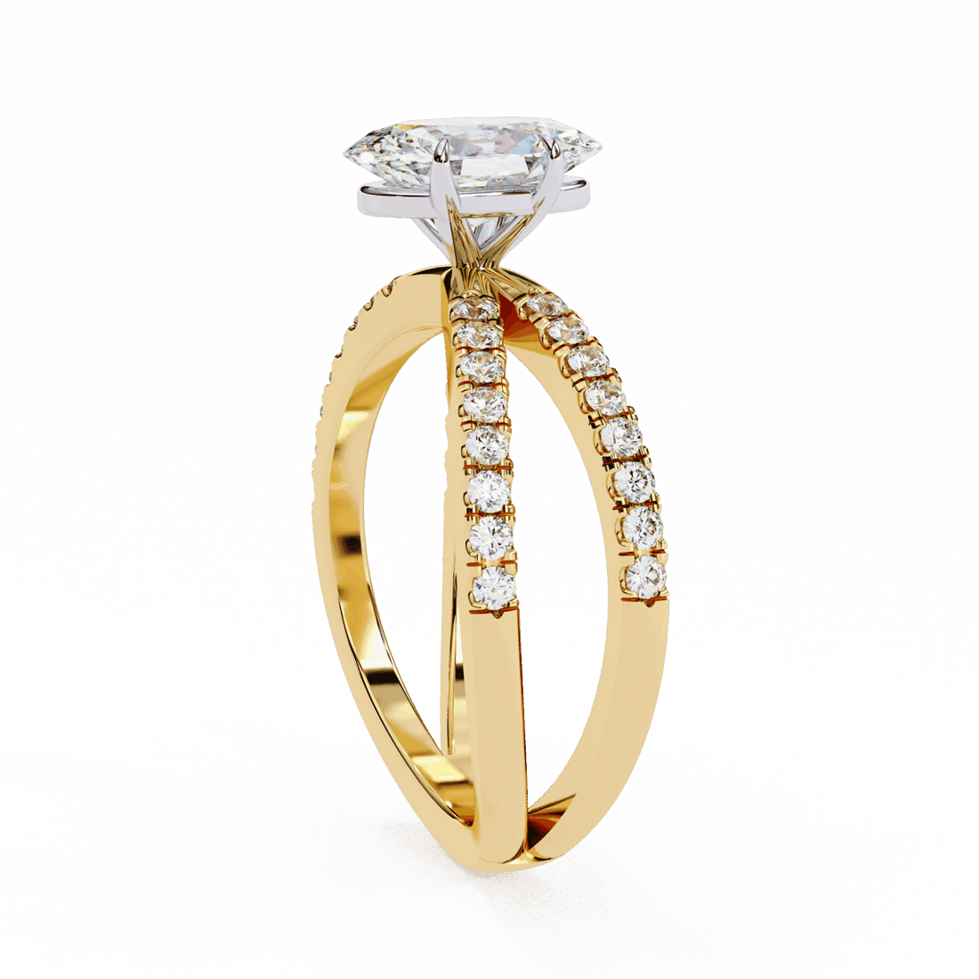 1.5 Carat Oval Endless Promise Solitaire Ring in Moissanite | House of Estara