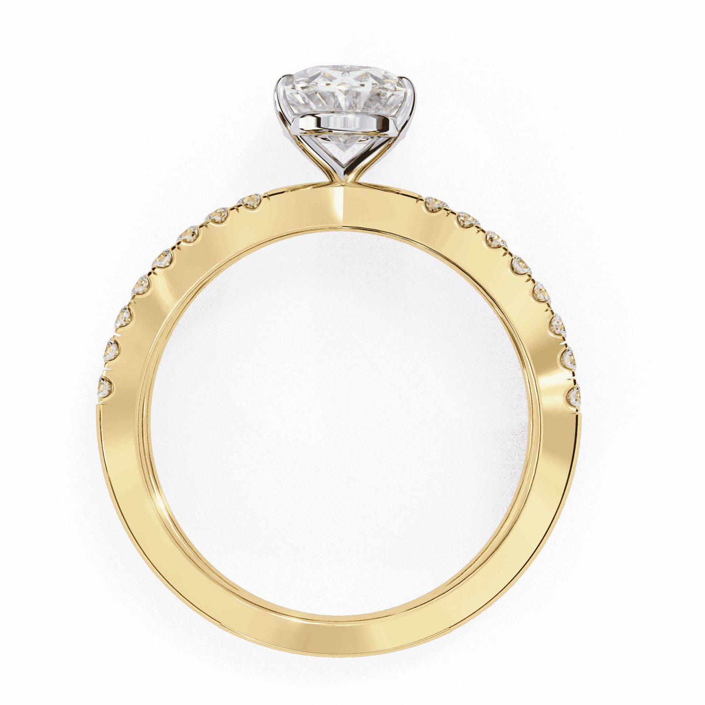 1.5 Carat Oval Endless Promise Solitaire Ring in Moissanite | House of Estara