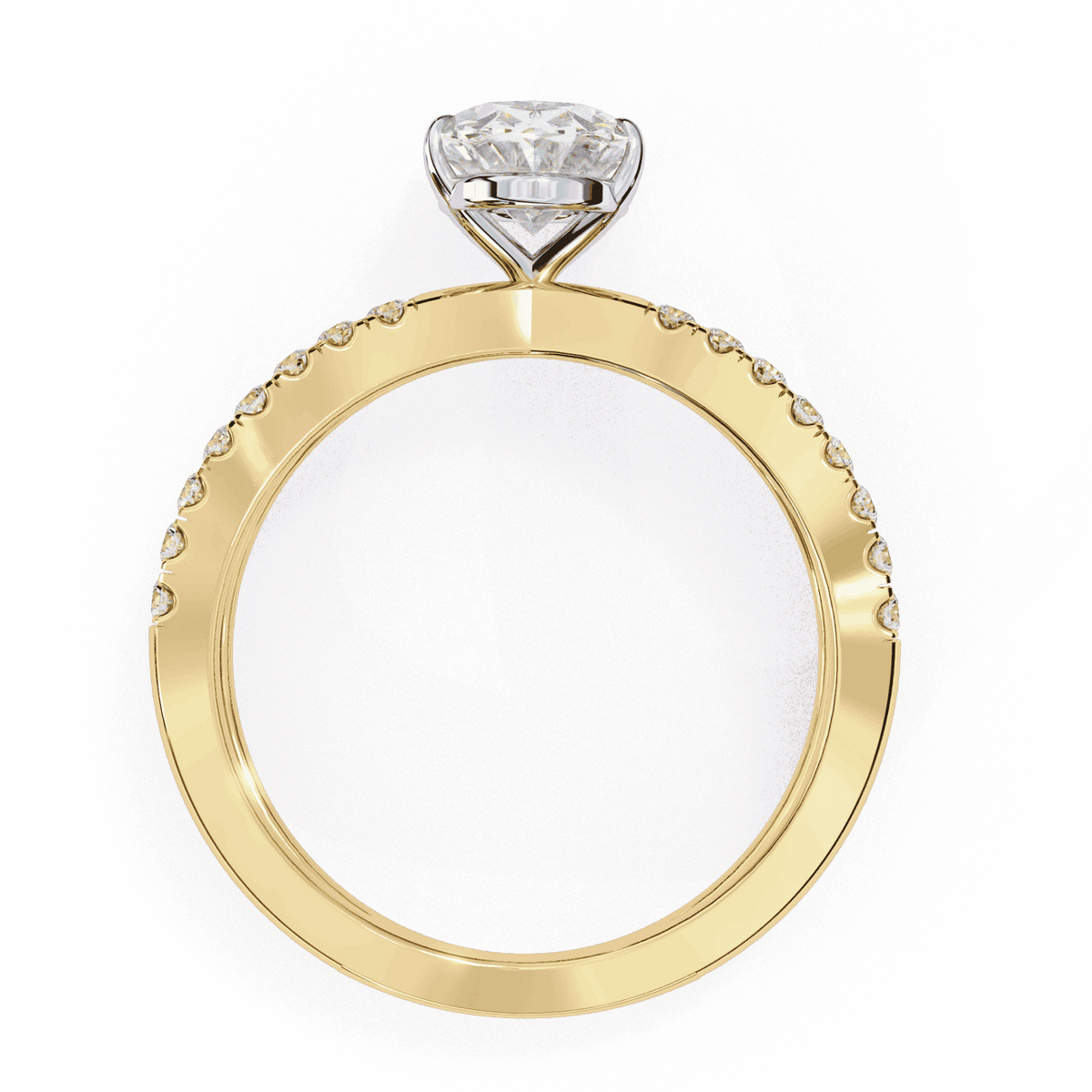1.5 Carat Oval Endless Promise Solitaire Ring in Moissanite | House of Estara