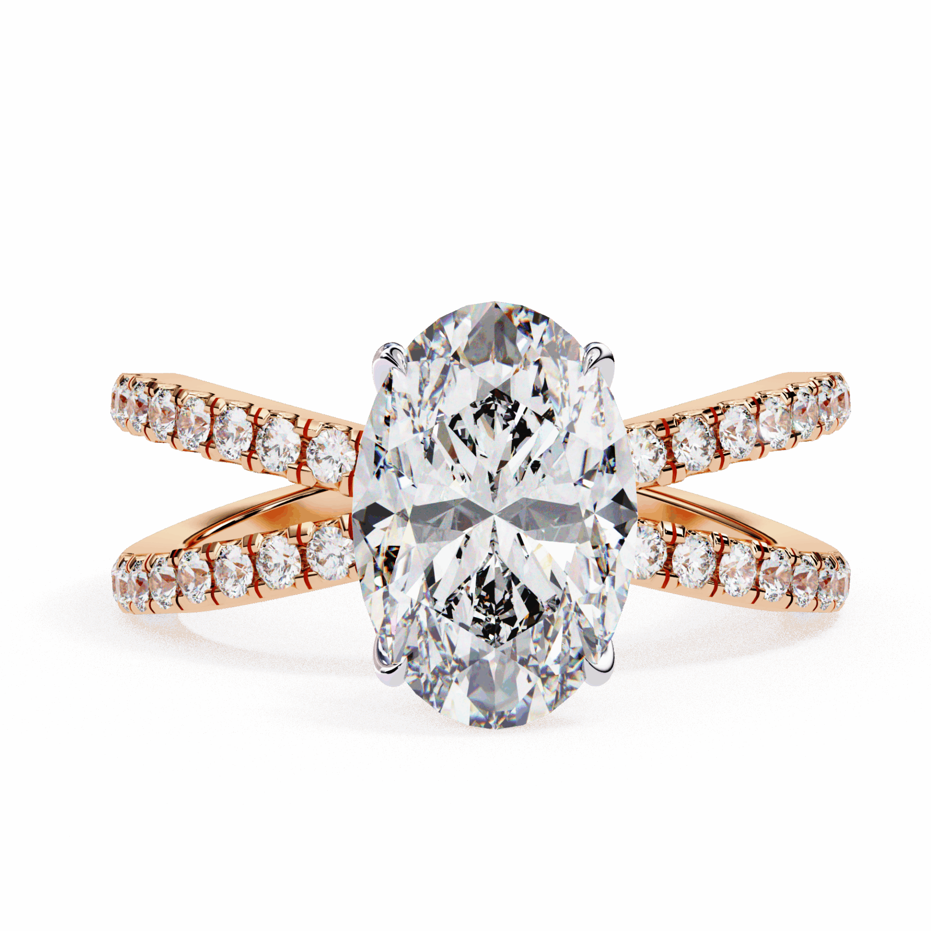 1.5 Carat Oval Endless Promise Solitaire Ring in Moissanite | House of Estara