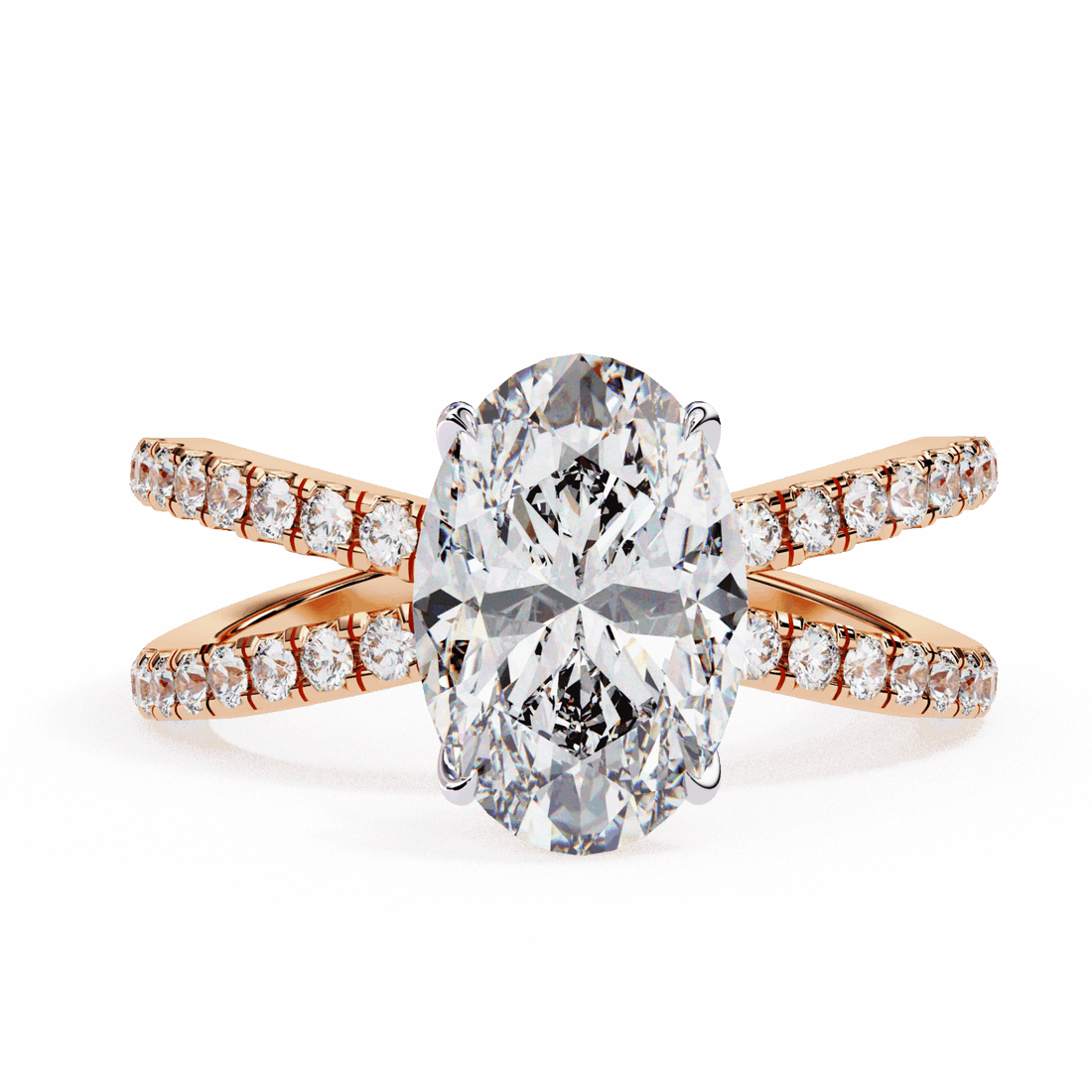1.5 Carat Oval Endless Promise Solitaire Ring in Moissanite | House of Estara
