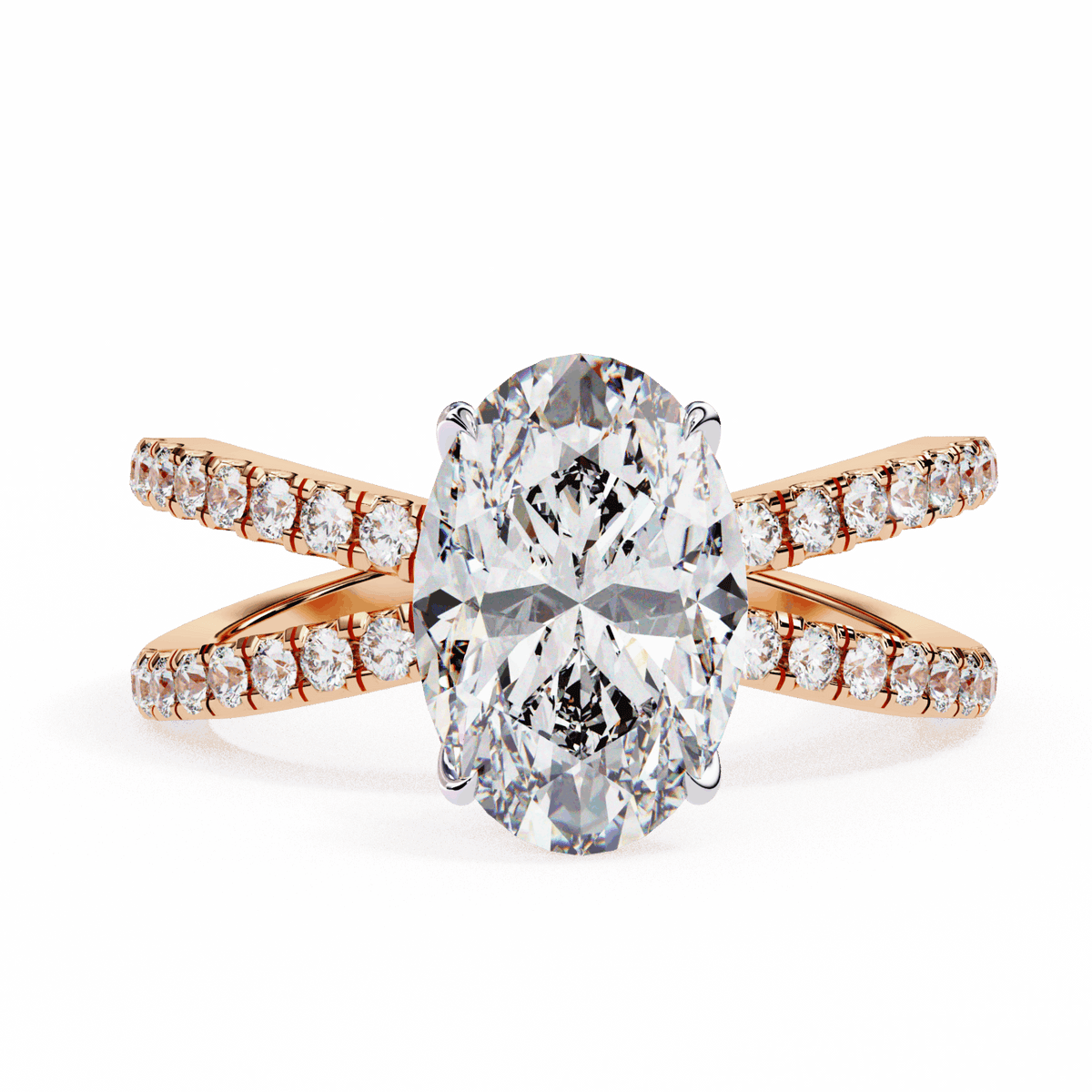 1.5 Carat Oval Endless Promise Solitaire Ring in Moissanite | House of Estara