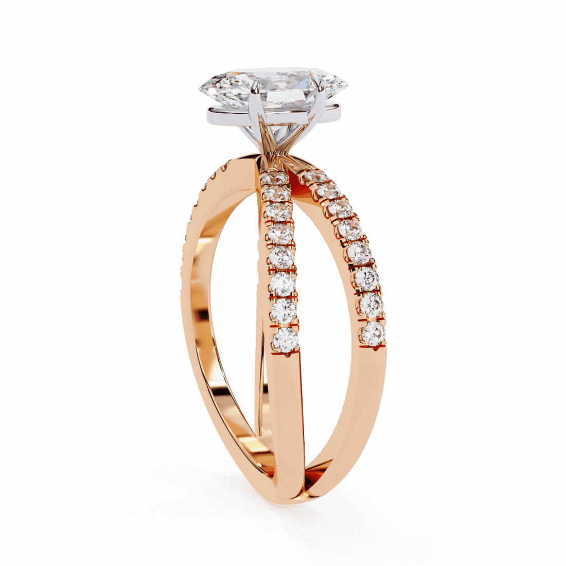 1.5 Carat Oval Endless Promise Solitaire Ring in Moissanite | House of Estara