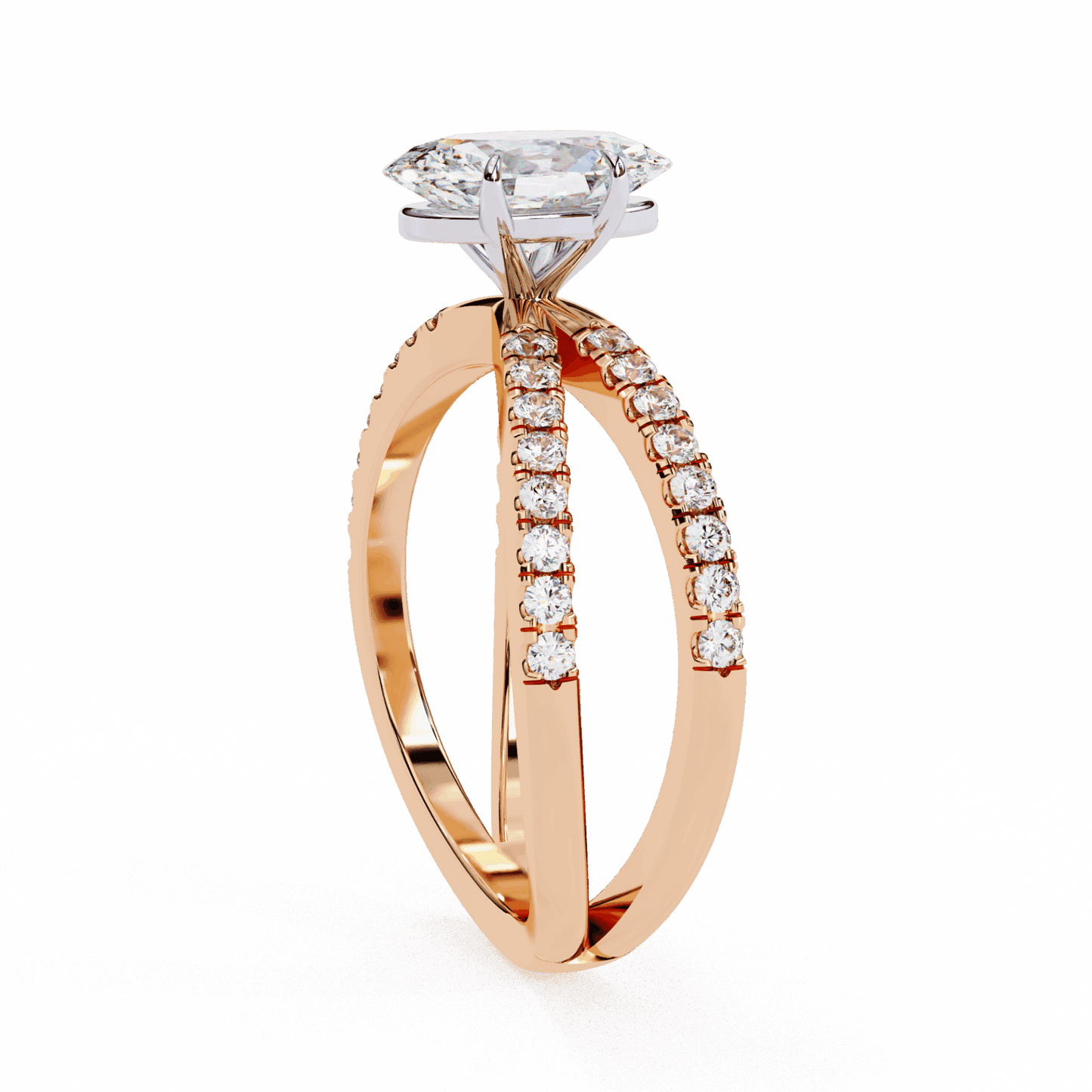 1.5 Carat Oval Endless Promise Solitaire Ring in Moissanite | House of Estara
