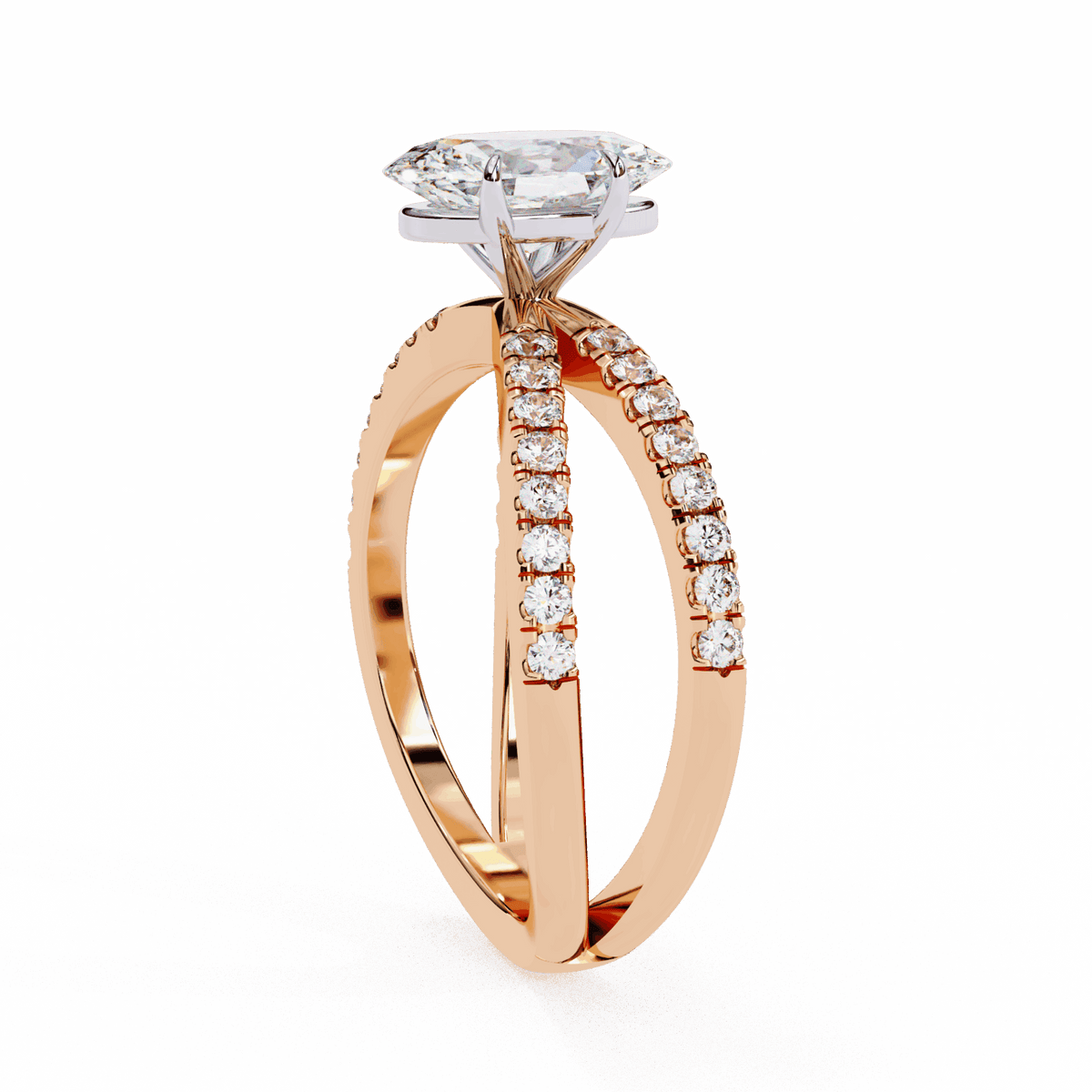 1.5 Carat Oval Endless Promise Solitaire Ring in Moissanite | House of Estara