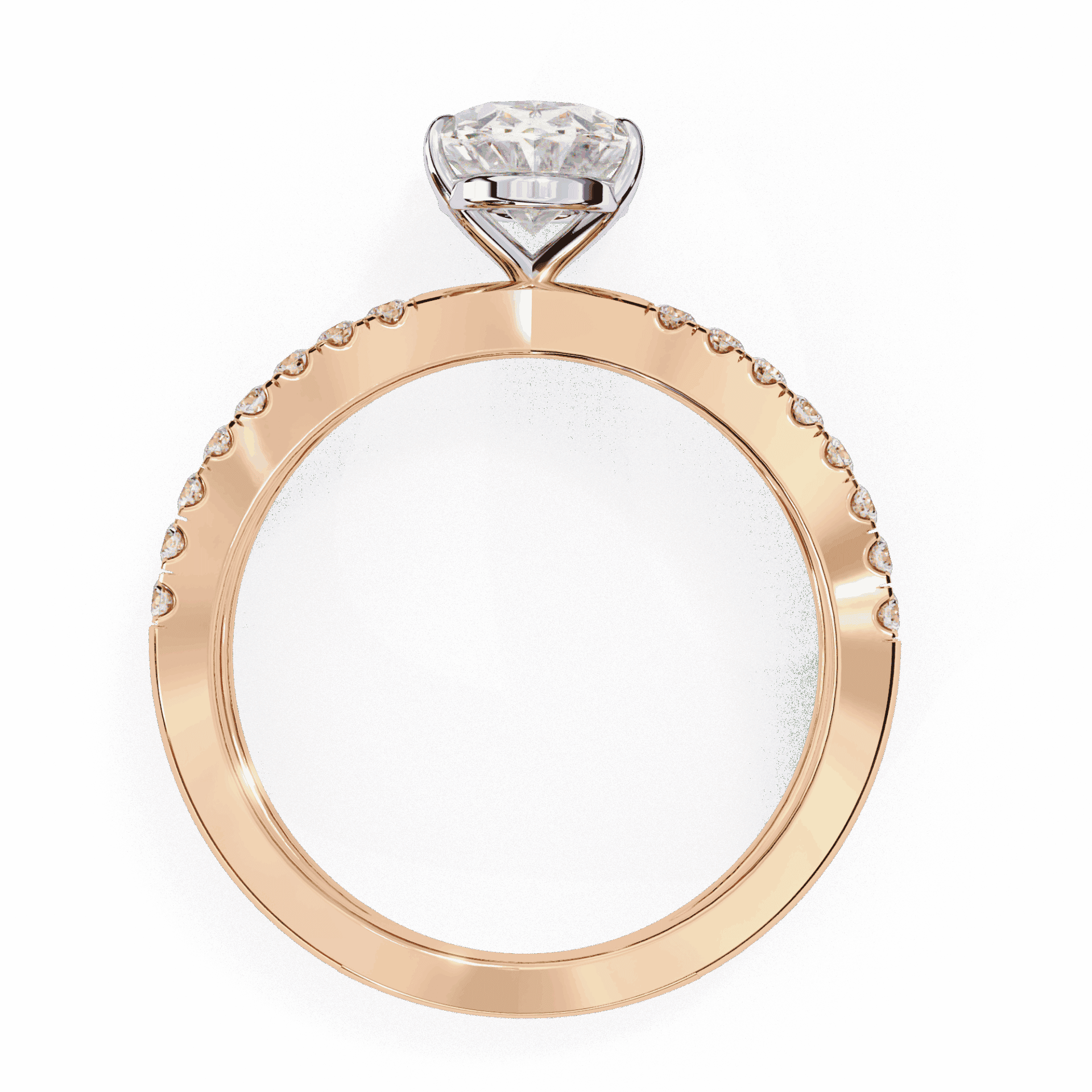 1.5 Carat Oval Endless Promise Solitaire Ring in Moissanite | House of Estara