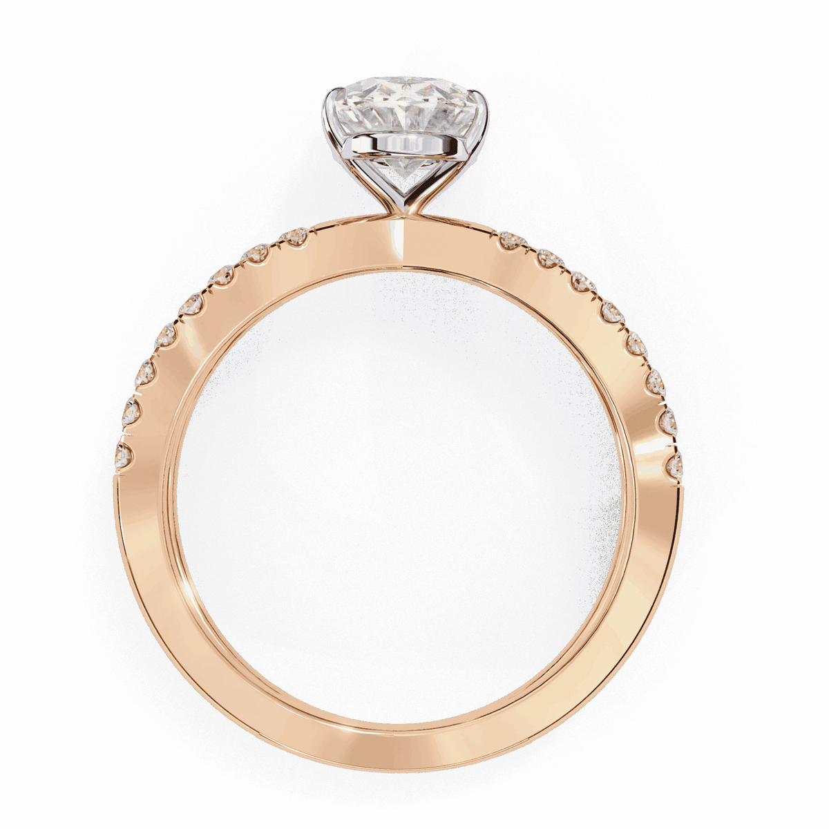 1.5 Carat Oval Endless Promise Solitaire Ring in Moissanite | House of Estara