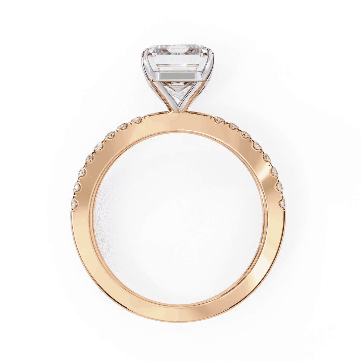 2.75 Carat Radiant Endless Promise Solitaire Ring in Moissanite | House of Estara