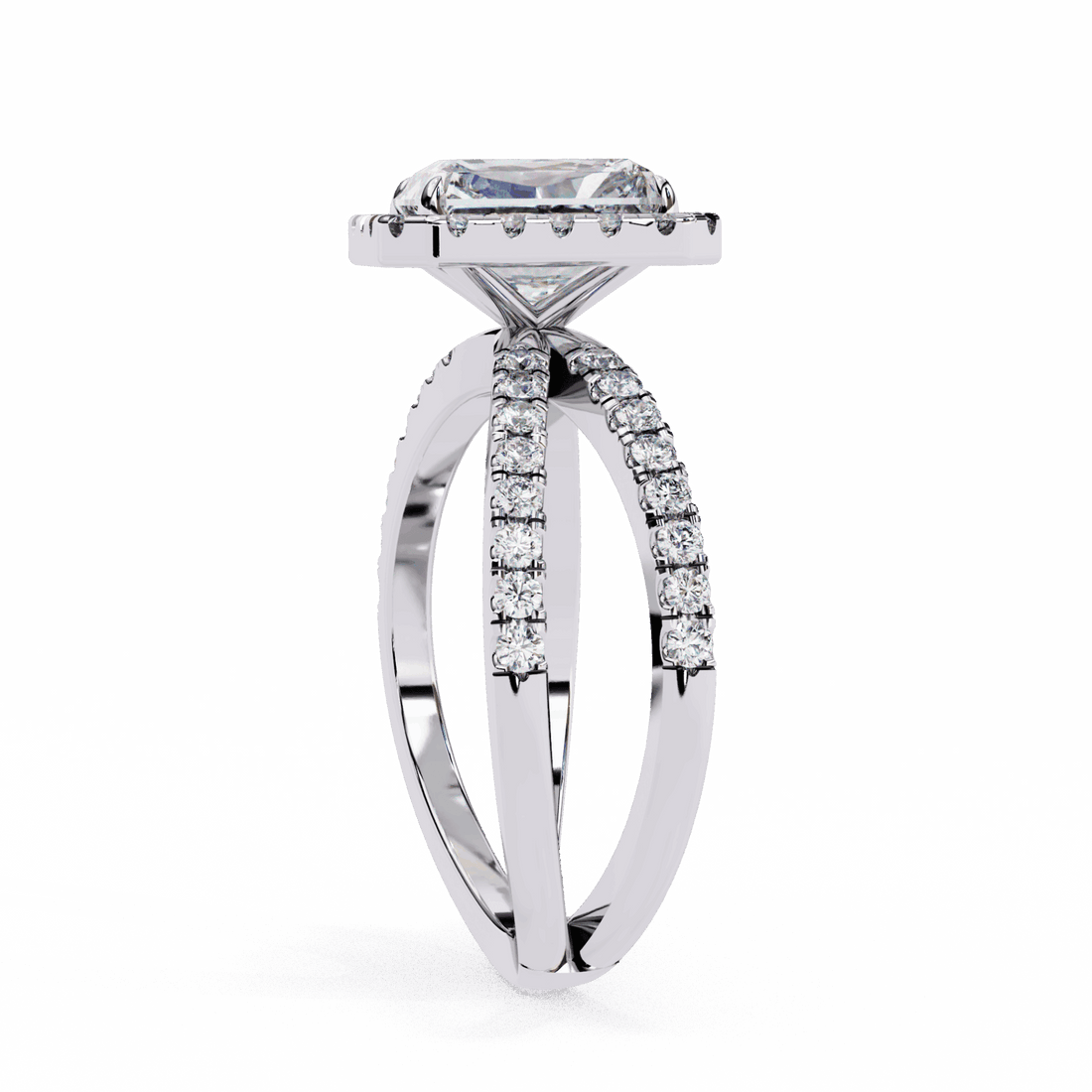 2.25 Carat Emerald Signature Solitaire Ring in Moissanite | House of Estara