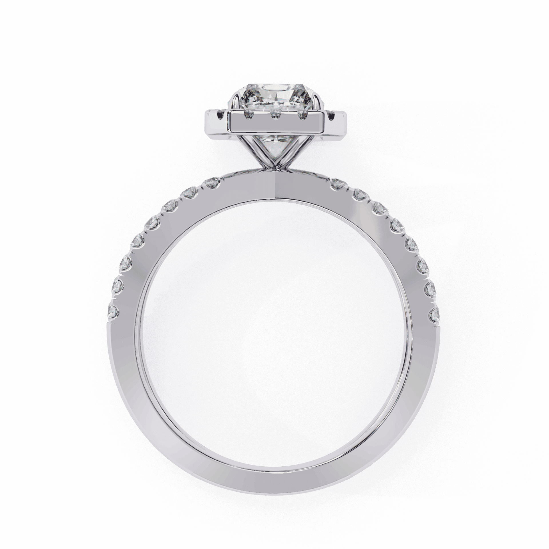2.25 Carat Emerald Signature Solitaire Ring in Moissanite | House of Estara