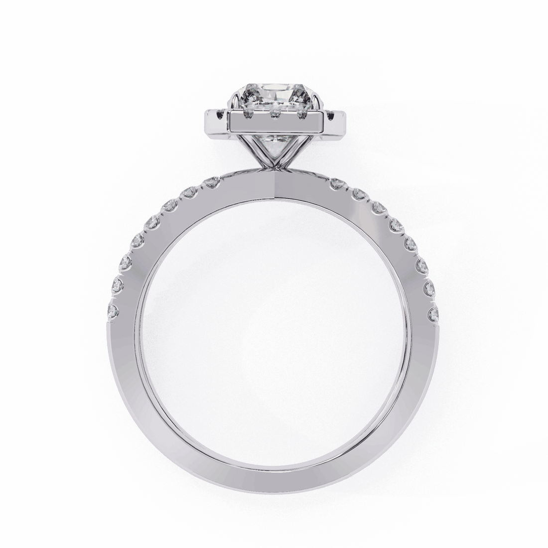 2.25 Carat Emerald Signature Solitaire Ring in Moissanite | House of Estara