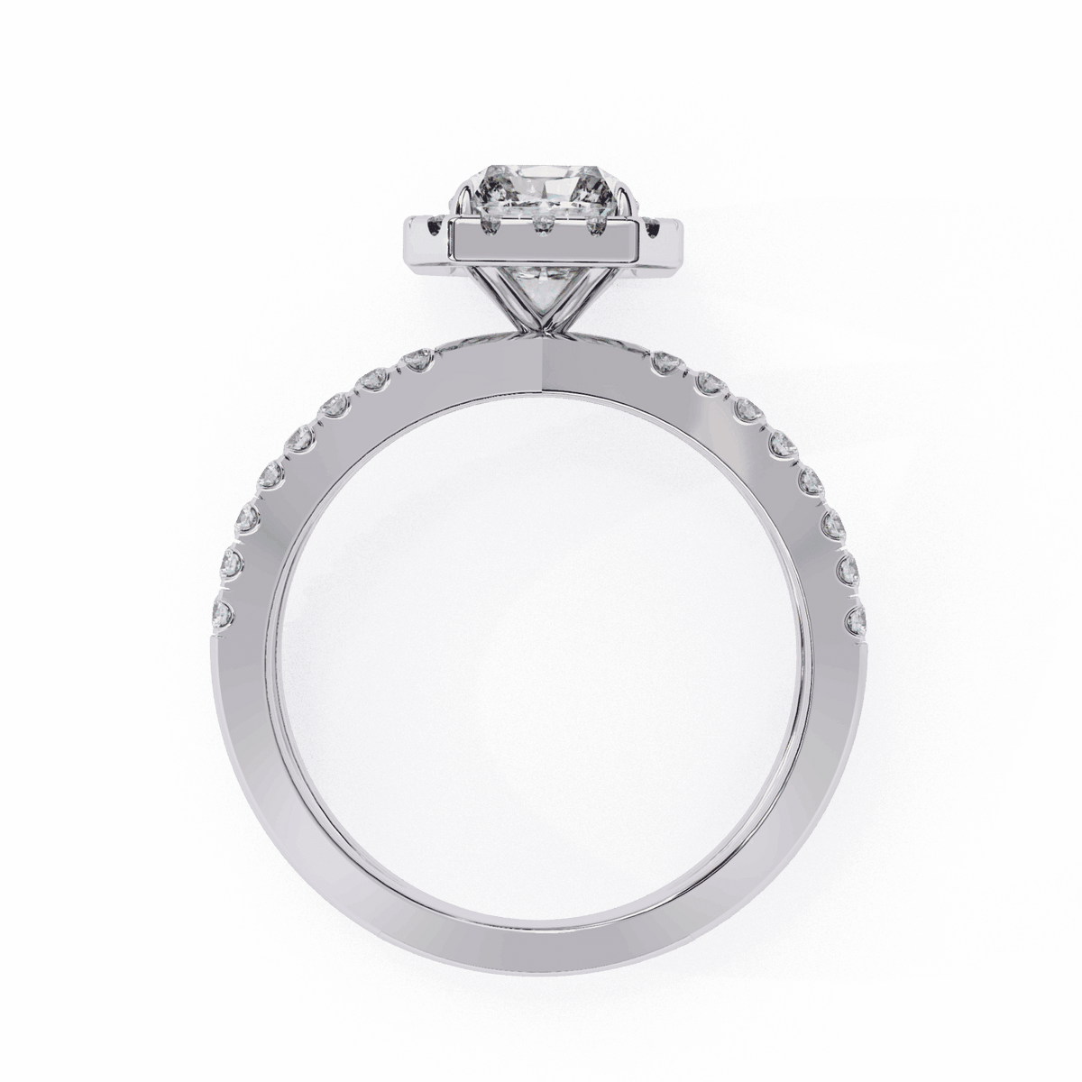 2.25 Carat Emerald Signature Solitaire Ring in Moissanite | House of Estara