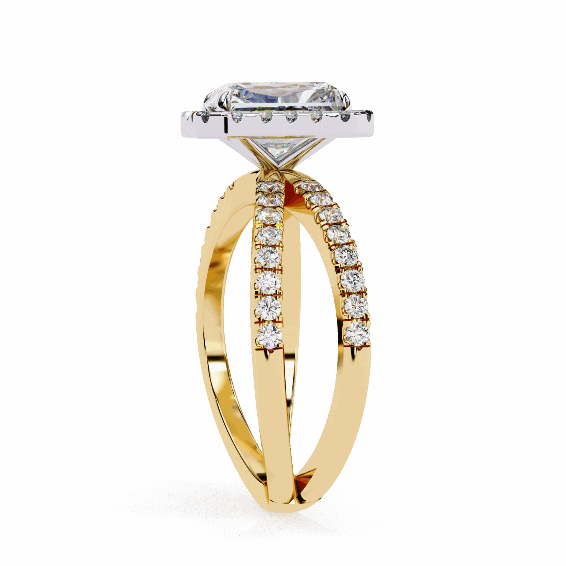 2.25 Carat Emerald Signature Solitaire Ring in Moissanite | House of Estara