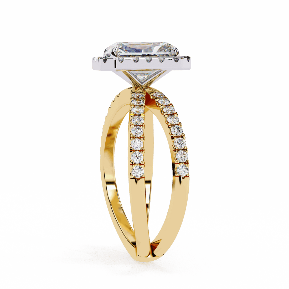 2.25 Carat Emerald Signature Solitaire Ring in Moissanite | House of Estara