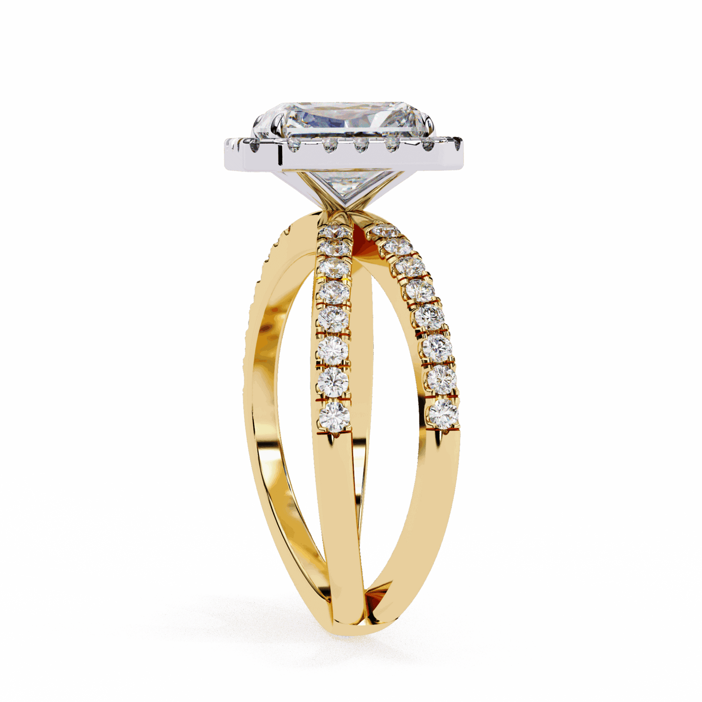 2.25 Carat Emerald Signature Solitaire Ring in Moissanite | House of Estara