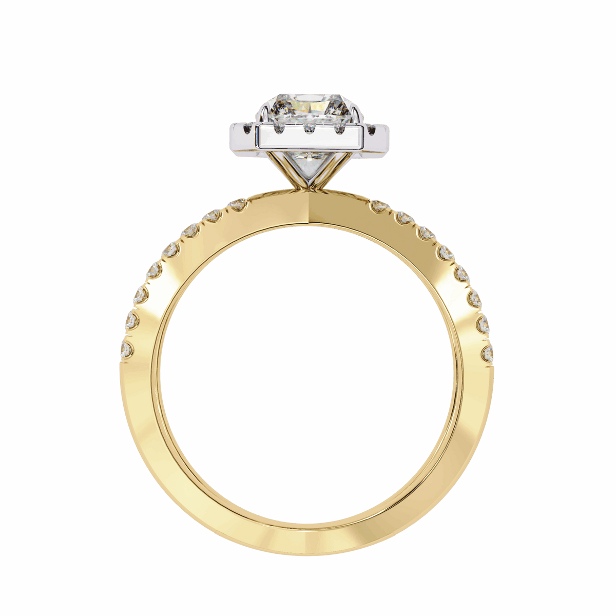 2.25 Carat Emerald Signature Solitaire Ring in Moissanite | House of Estara