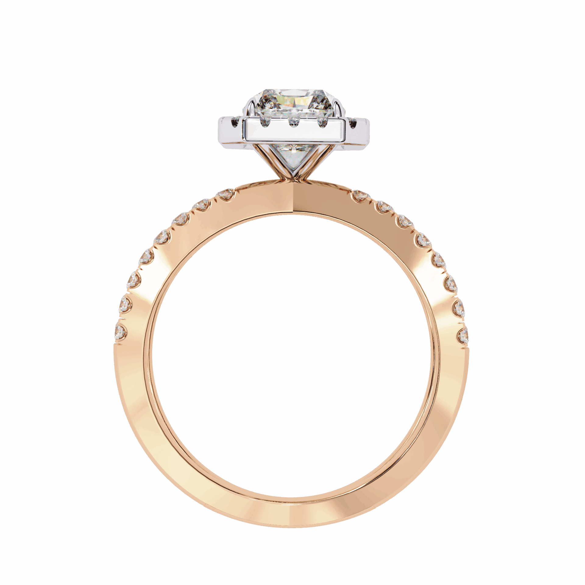 2.25 Carat Emerald Signature Solitaire Ring in Moissanite | House of Estara