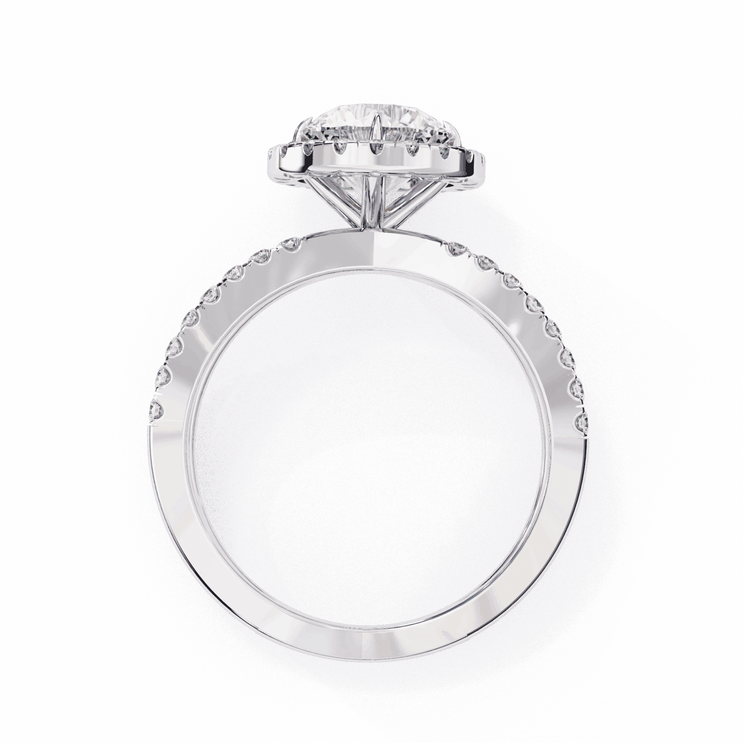 2 Carat Round Signature Solitaire Ring in Moissanite | House of Estara
