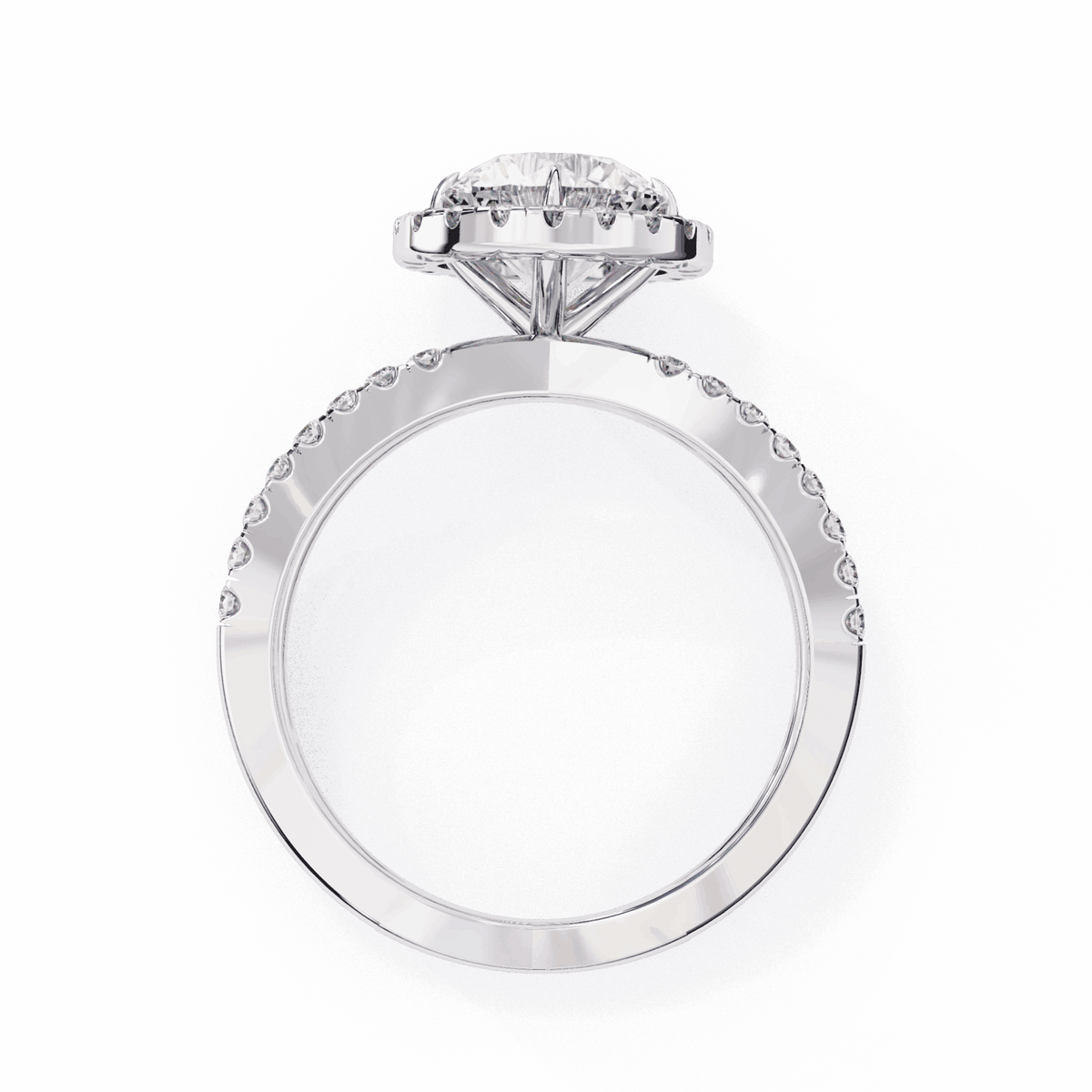 2 Carat Round Signature Solitaire Ring in Moissanite | House of Estara
