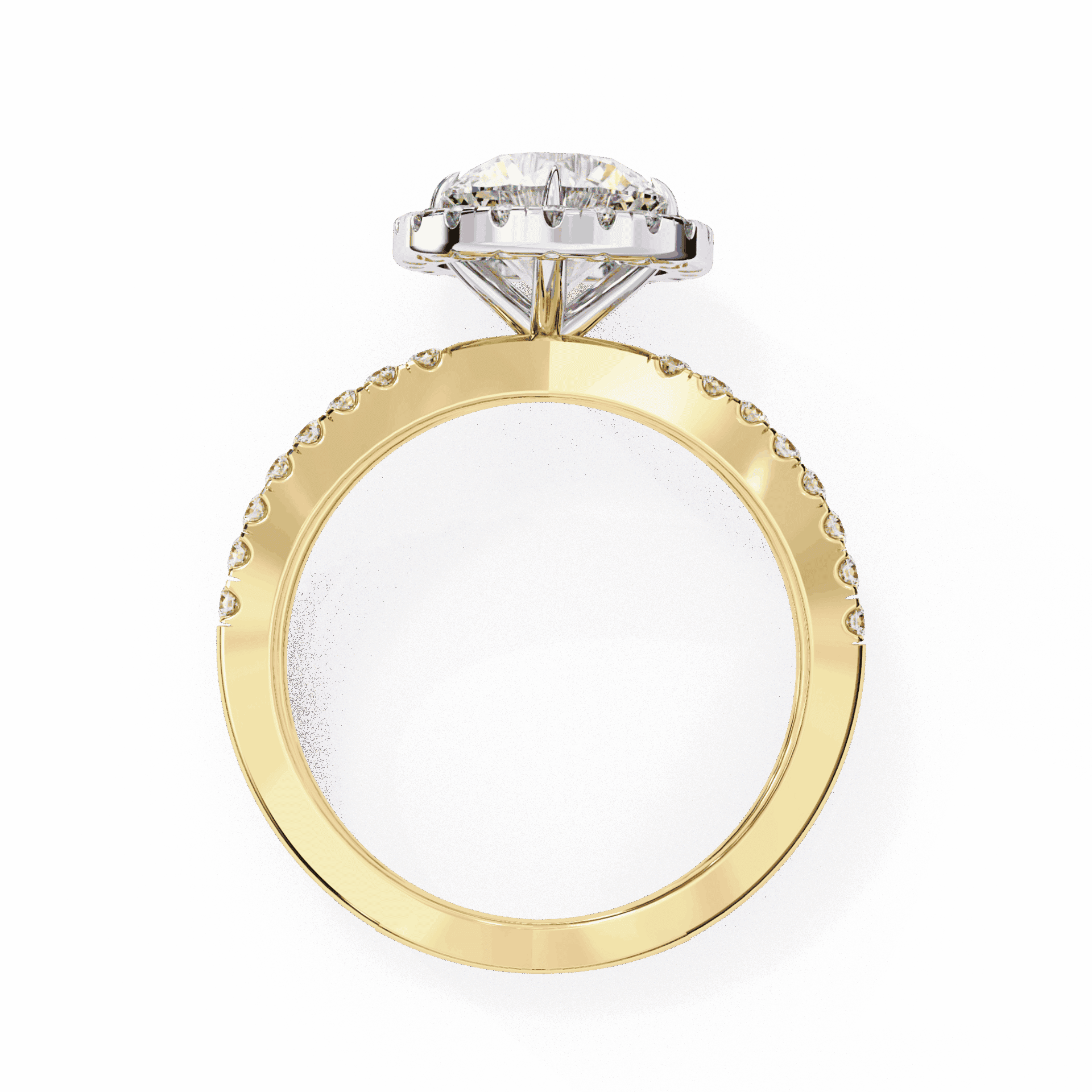 2 Carat Round Signature Solitaire Ring in Moissanite | House of Estara