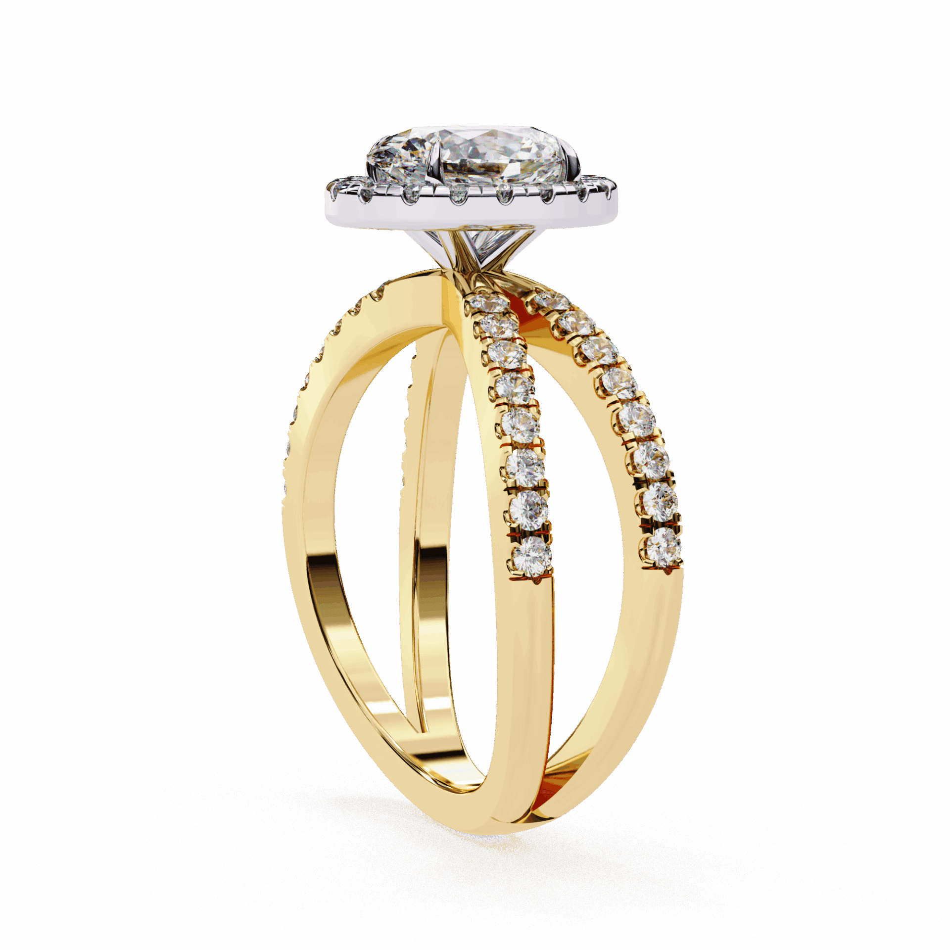 1.5 Carat Oval Signature Solitaire Ring in Moissanite | House of Estara