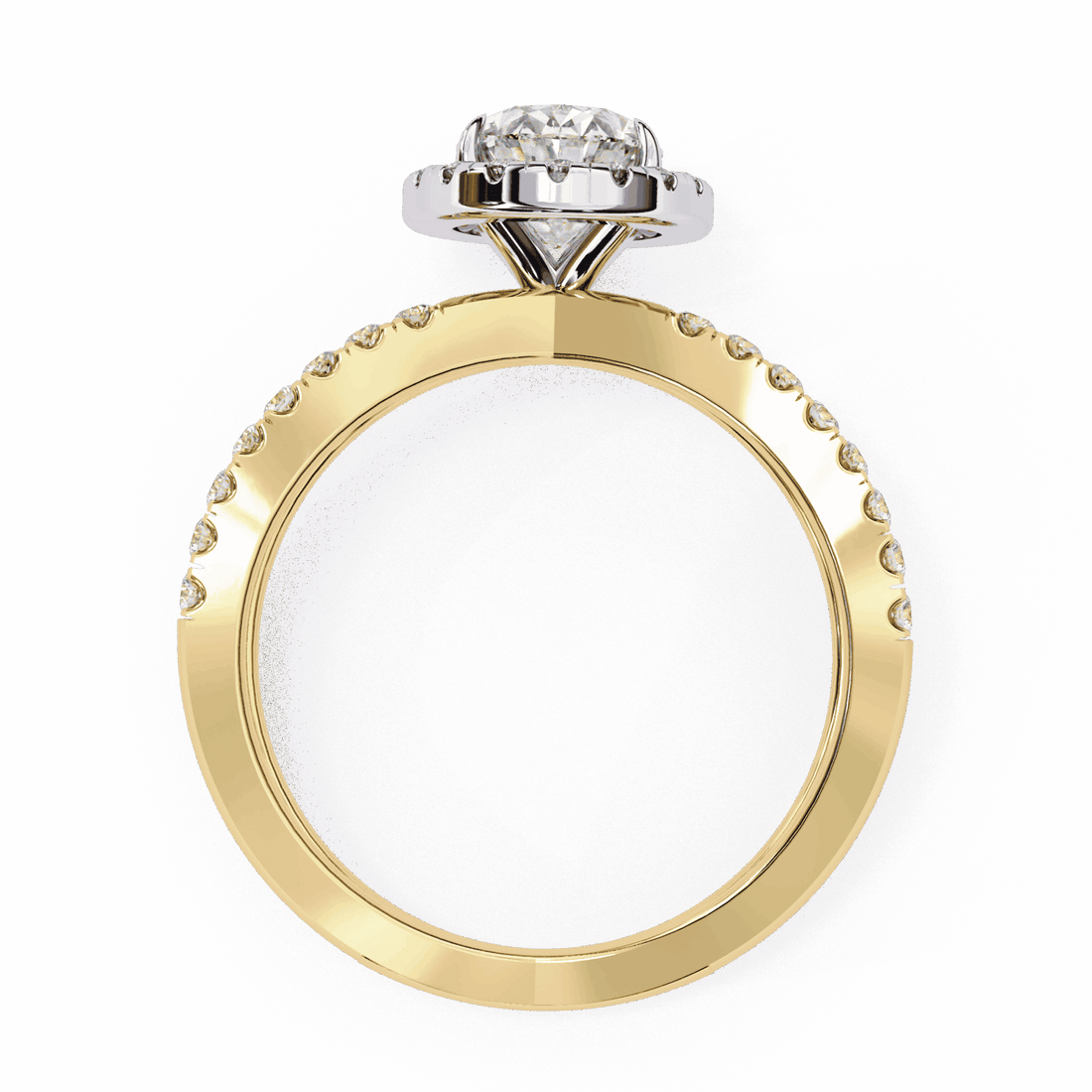 1.5 Carat Oval Signature Solitaire Ring in Moissanite | House of Estara
