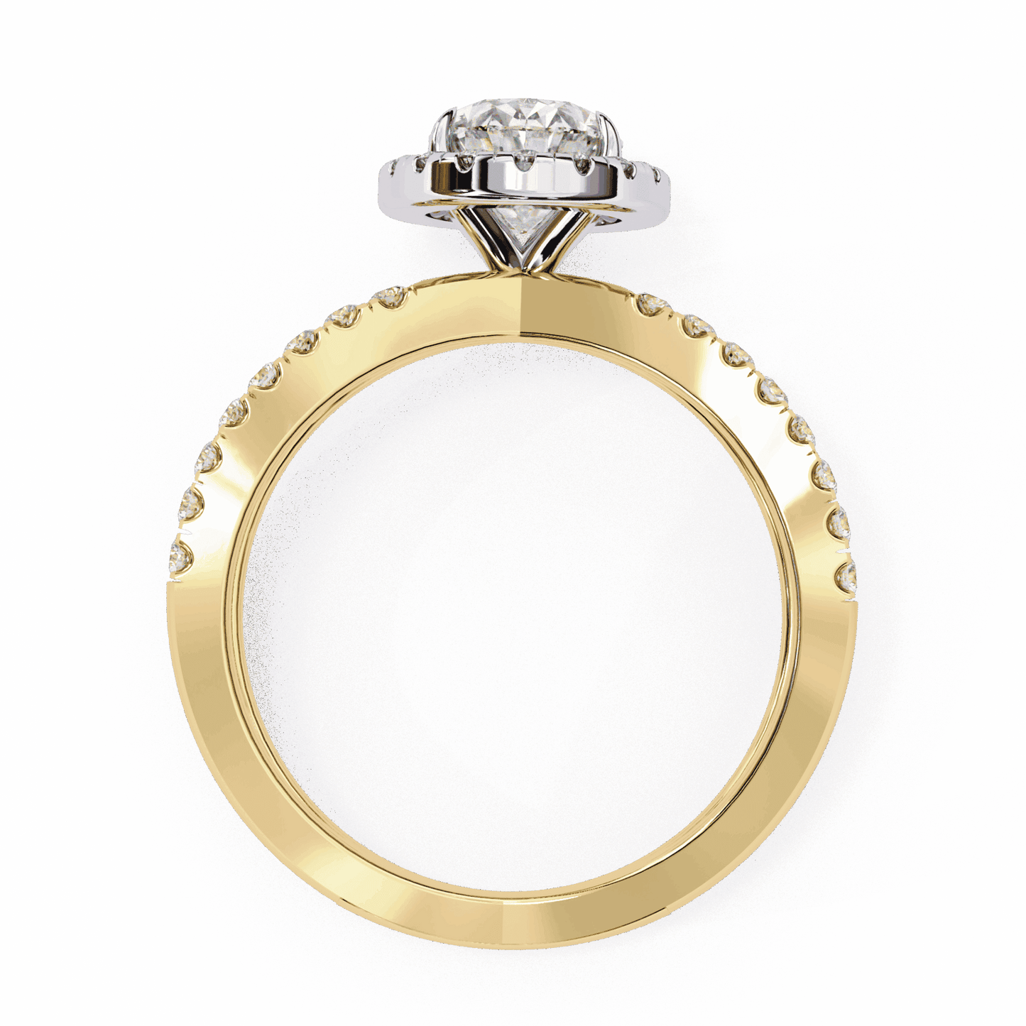 1.5 Carat Oval Signature Solitaire Ring in Moissanite | House of Estara