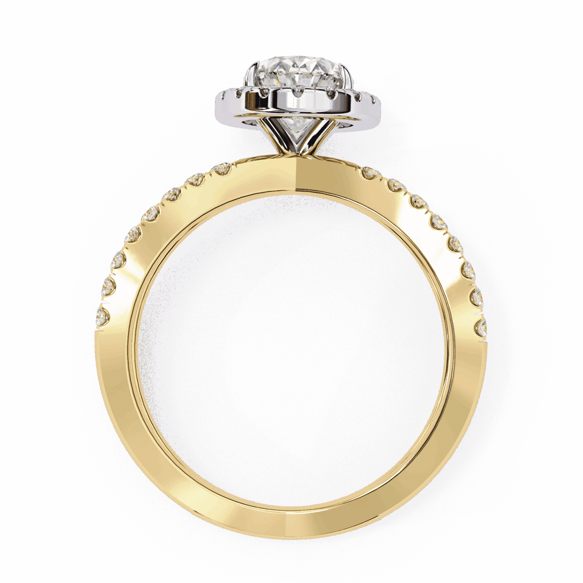 1.5 Carat Oval Signature Solitaire Ring in Moissanite | House of Estara