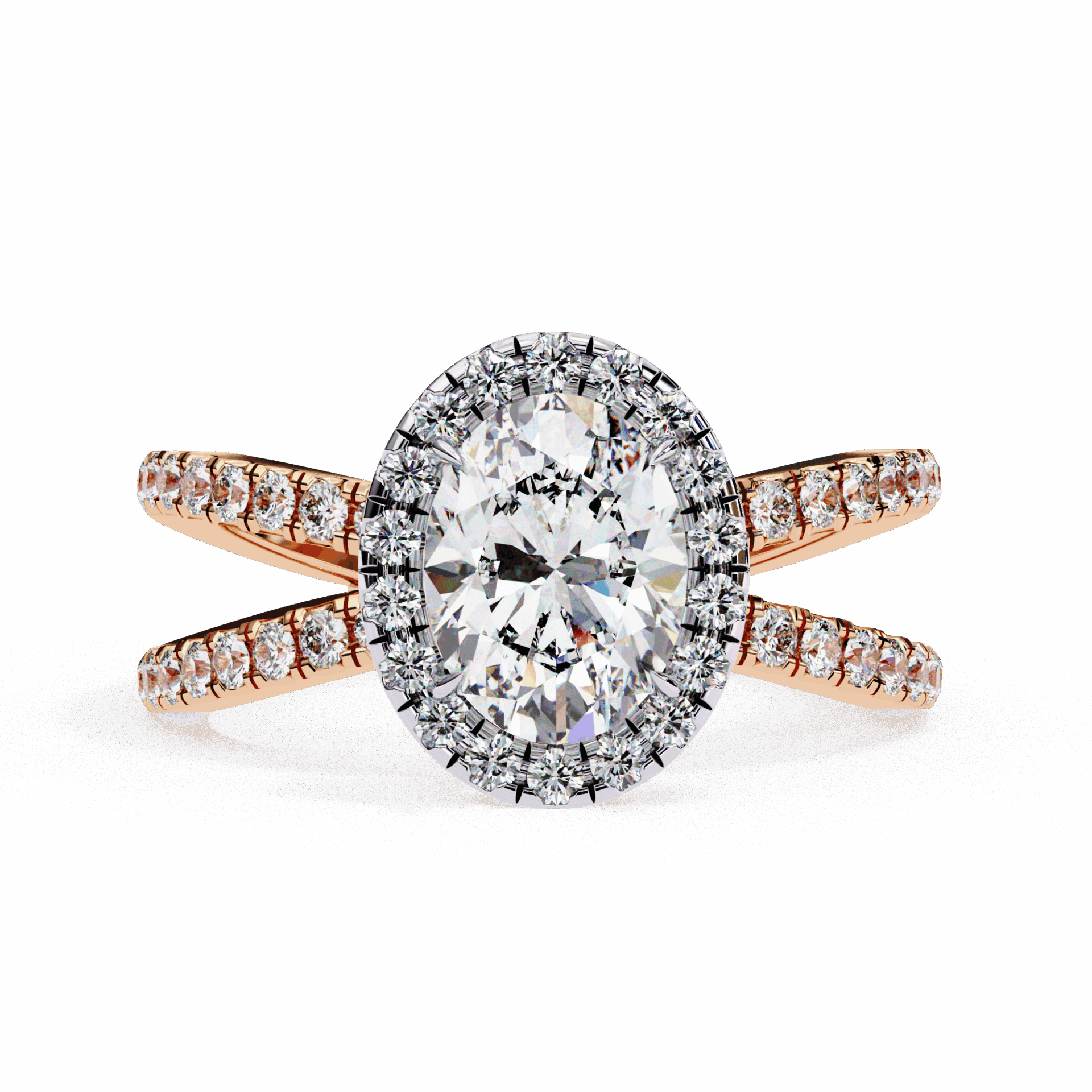 1.5 Carat Oval Signature Solitaire Ring in Moissanite | House of Estara