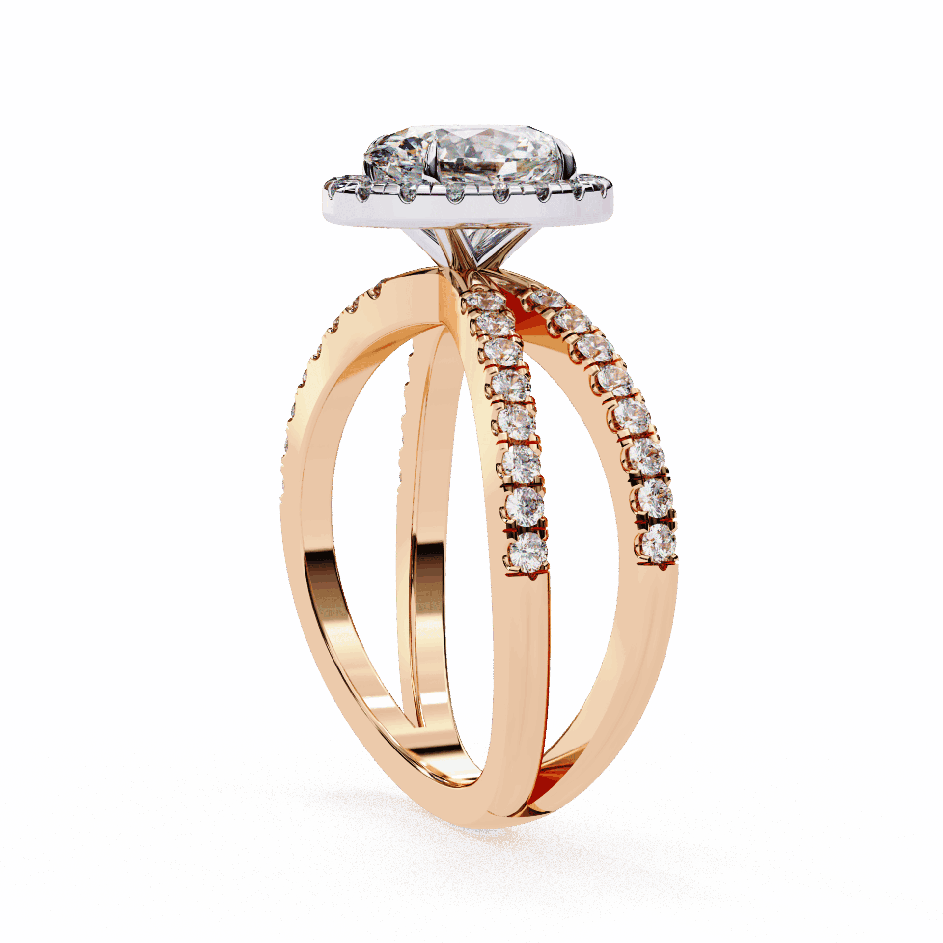 1.5 Carat Oval Signature Solitaire Ring in Moissanite | House of Estara