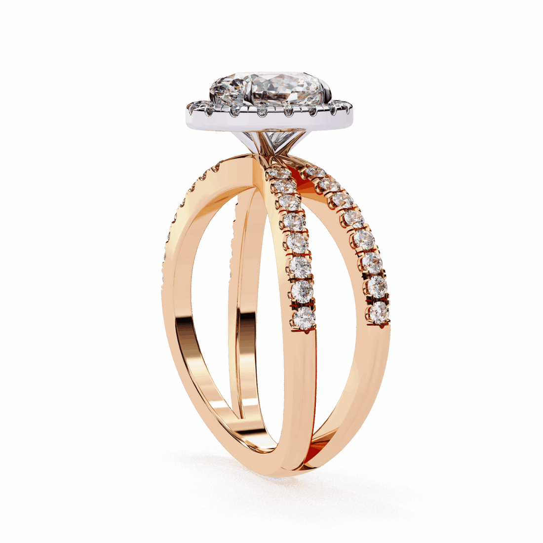 1.5 Carat Oval Signature Solitaire Ring in Moissanite | House of Estara