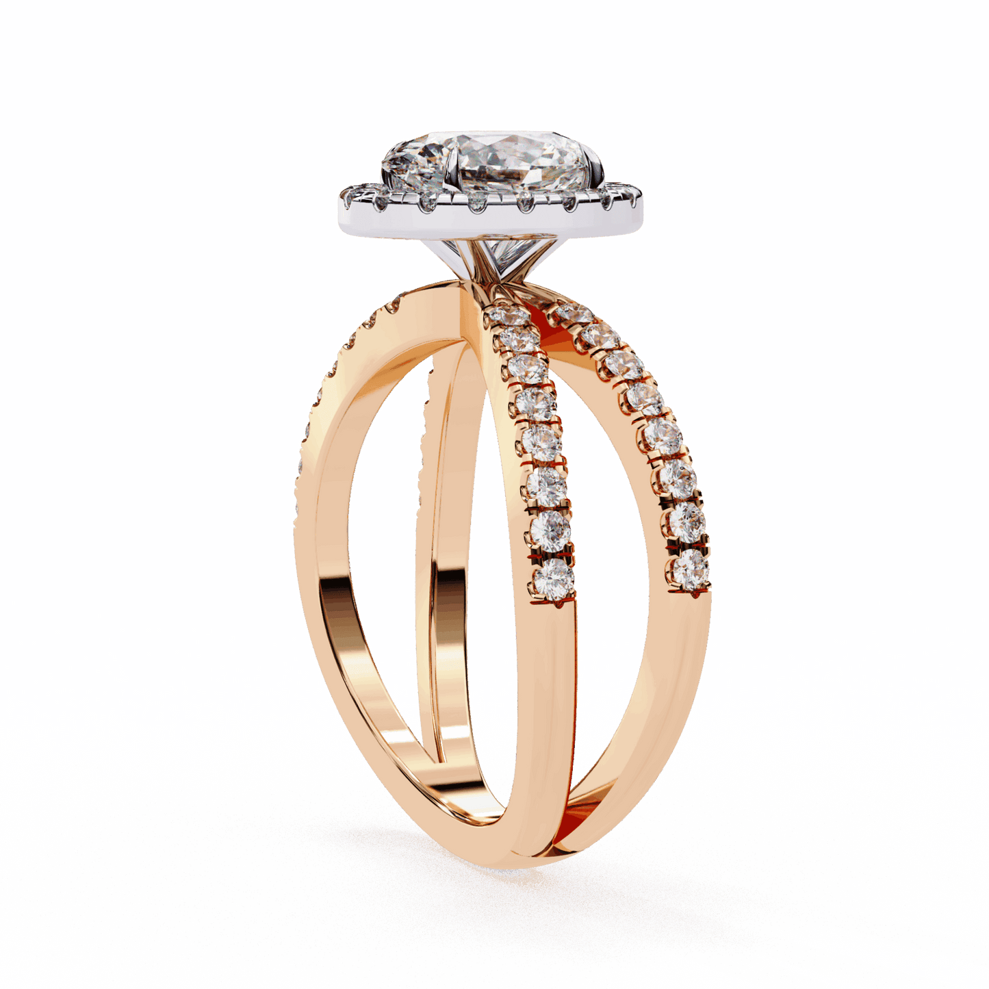 1.5 Carat Oval Signature Solitaire Ring in Moissanite | House of Estara