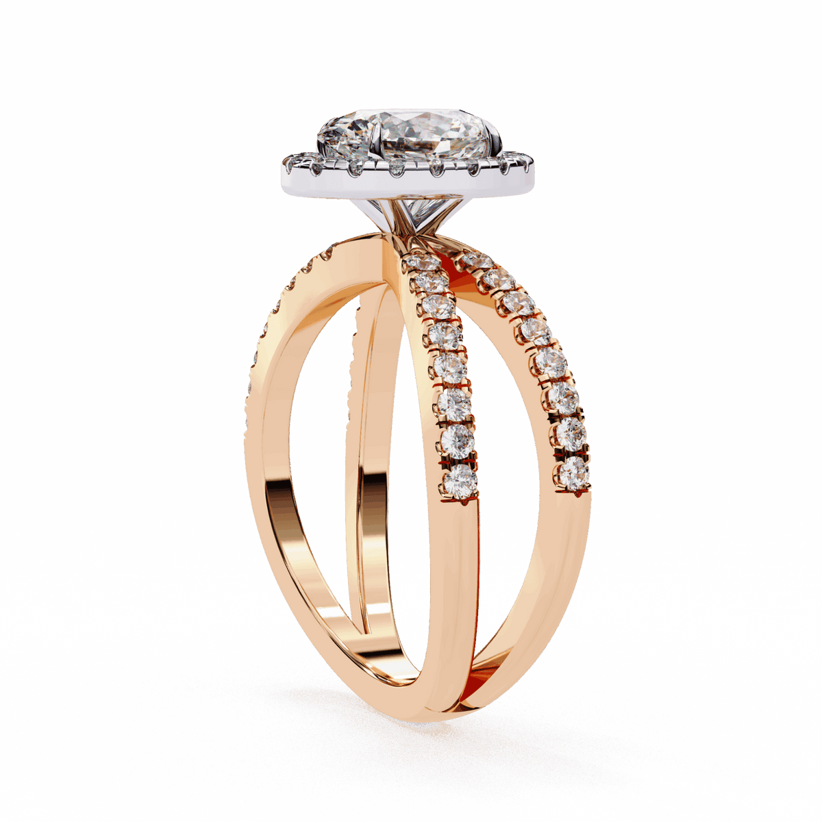 1.5 Carat Oval Signature Solitaire Ring in Moissanite | House of Estara