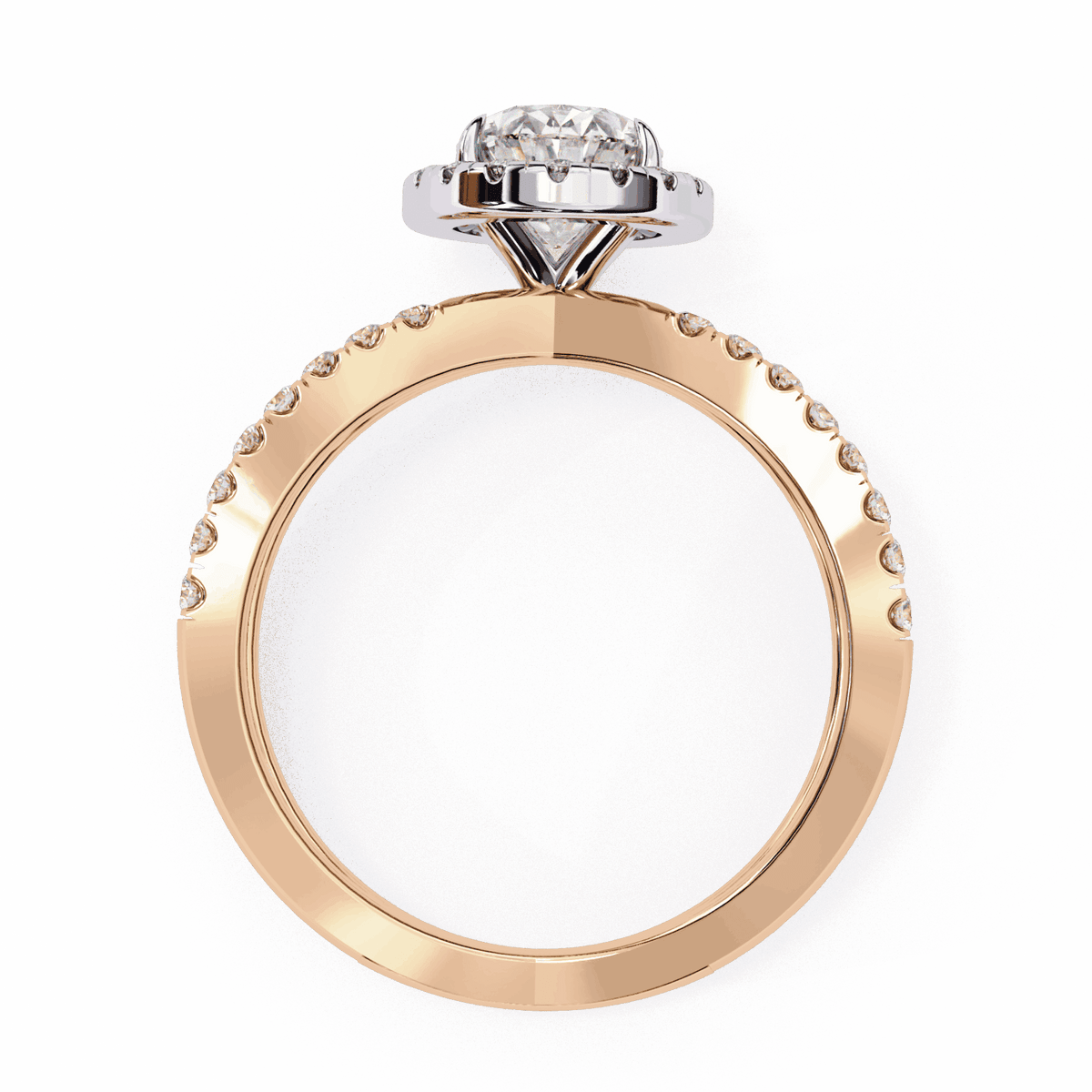 1.5 Carat Oval Signature Solitaire Ring in Moissanite | House of Estara