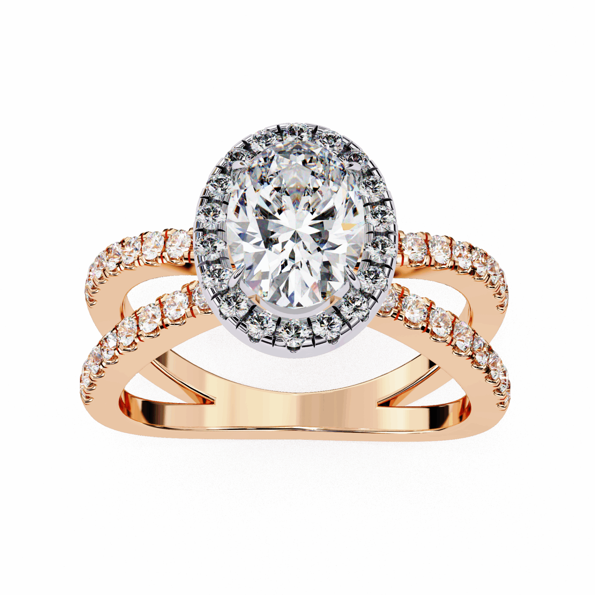 1.5 Carat Oval Signature Solitaire Ring in Moissanite | House of Estara