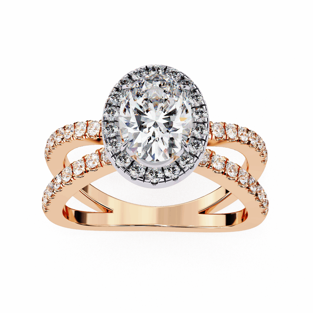 1.5 Carat Oval Signature Solitaire Ring in Moissanite | House of Estara