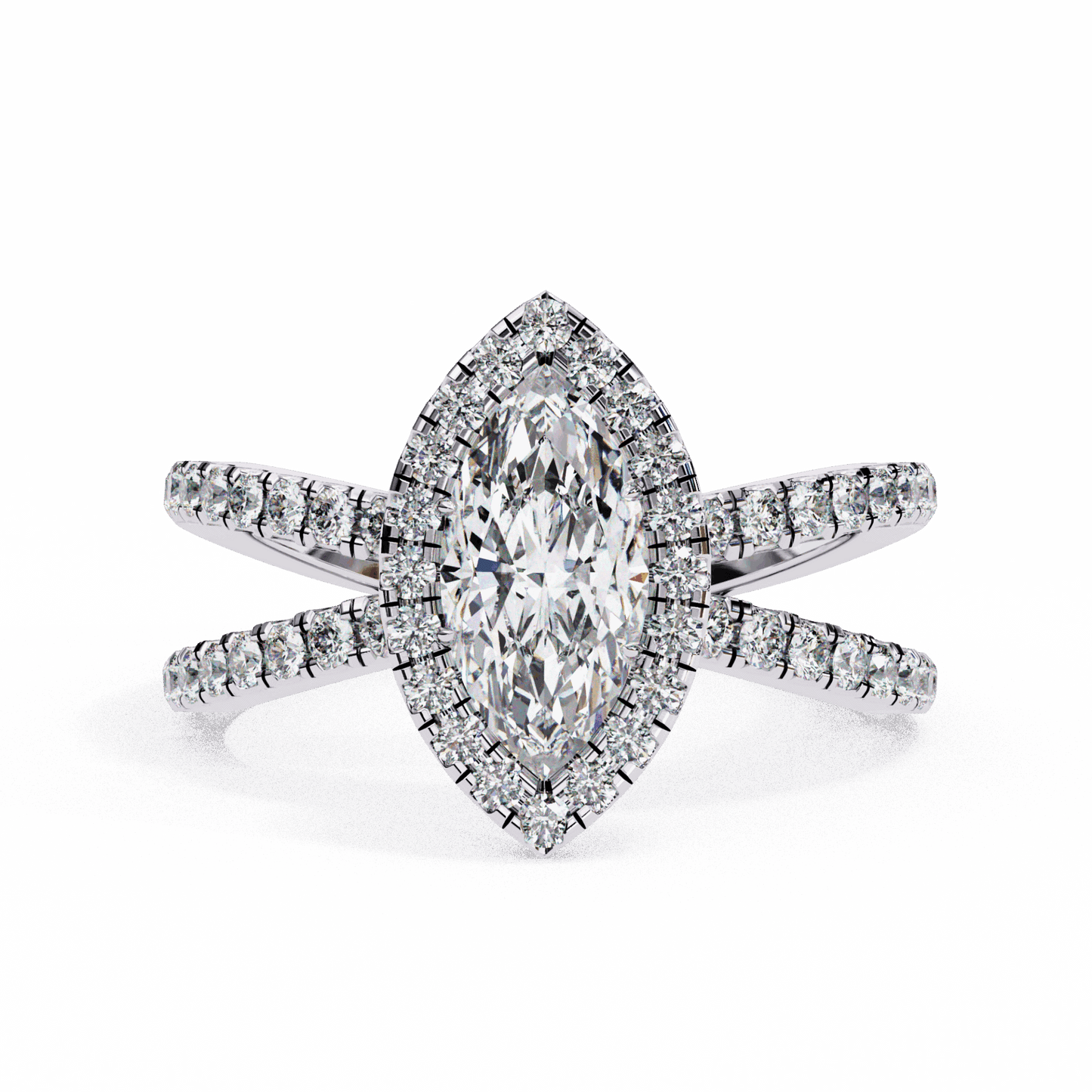 1.25 Carat Marquise Signature Solitaire Ring in Moissanite | House of Estara