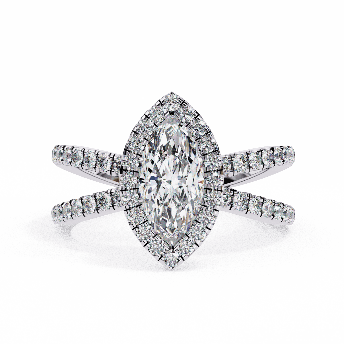 1.25 Carat Marquise Signature Solitaire Ring in Moissanite | House of Estara