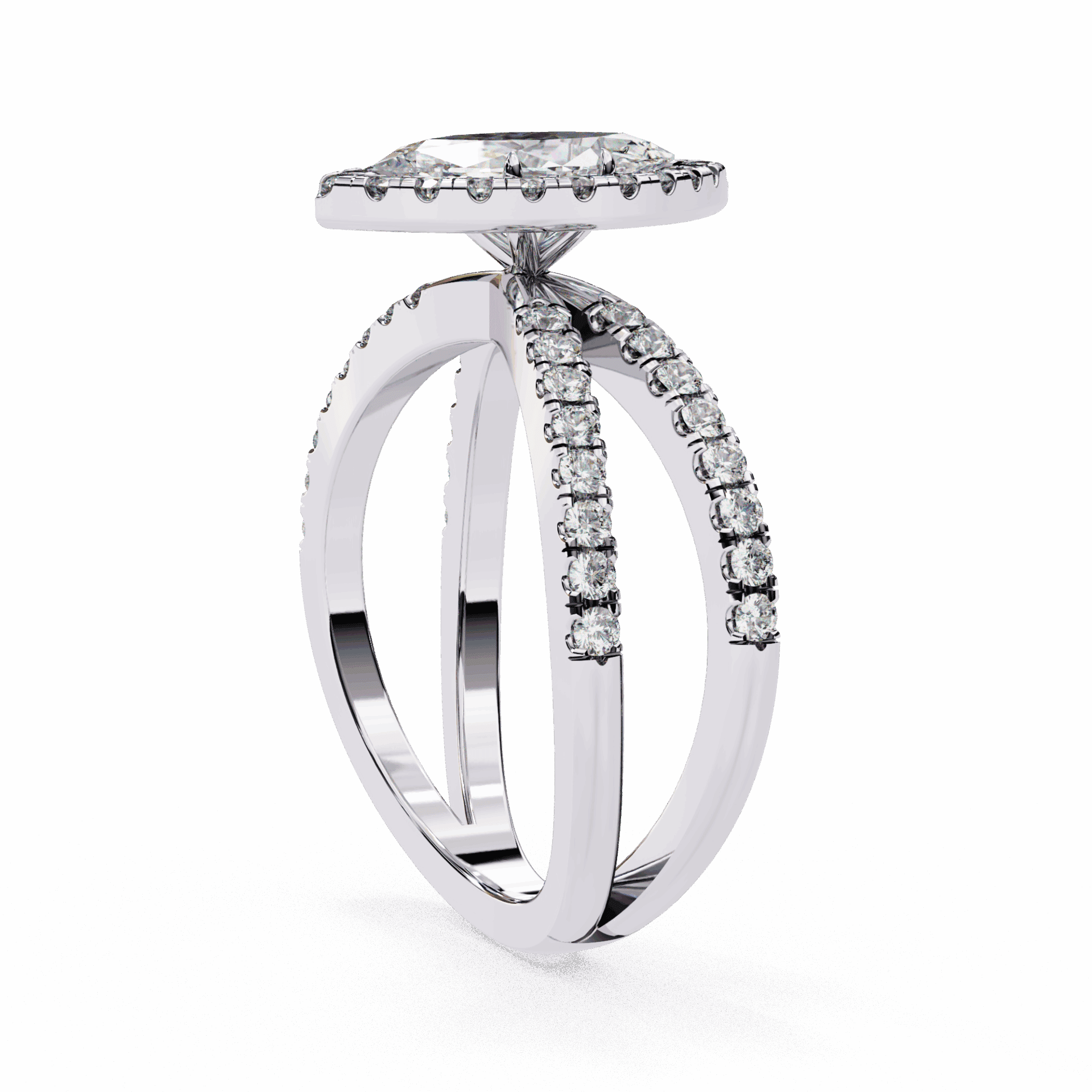1.25 Carat Marquise Signature Solitaire Ring in Moissanite | House of Estara